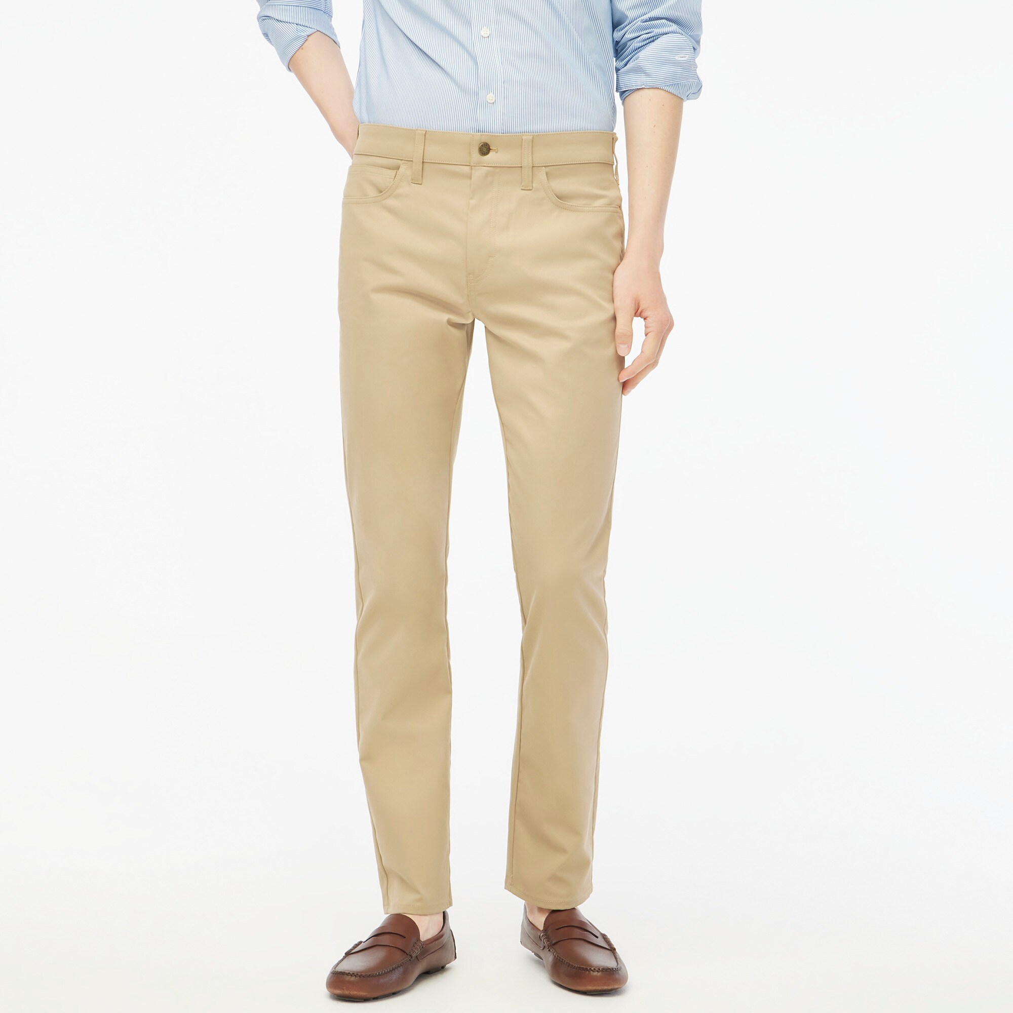 mens Slim-fit five-pocket tech pant
