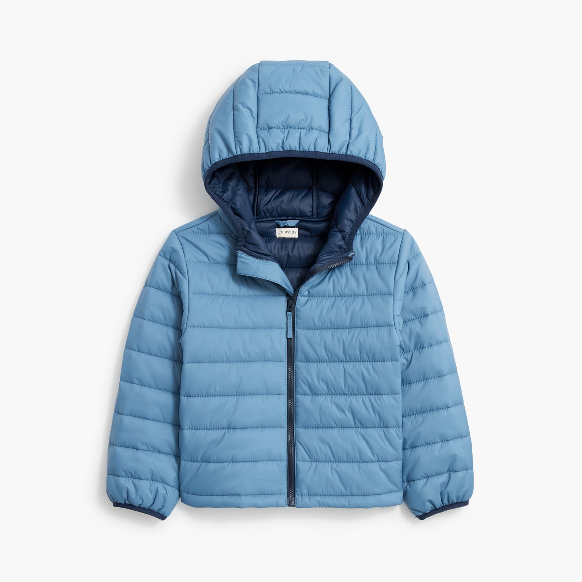 Kids' lightweight packable puffer jacket