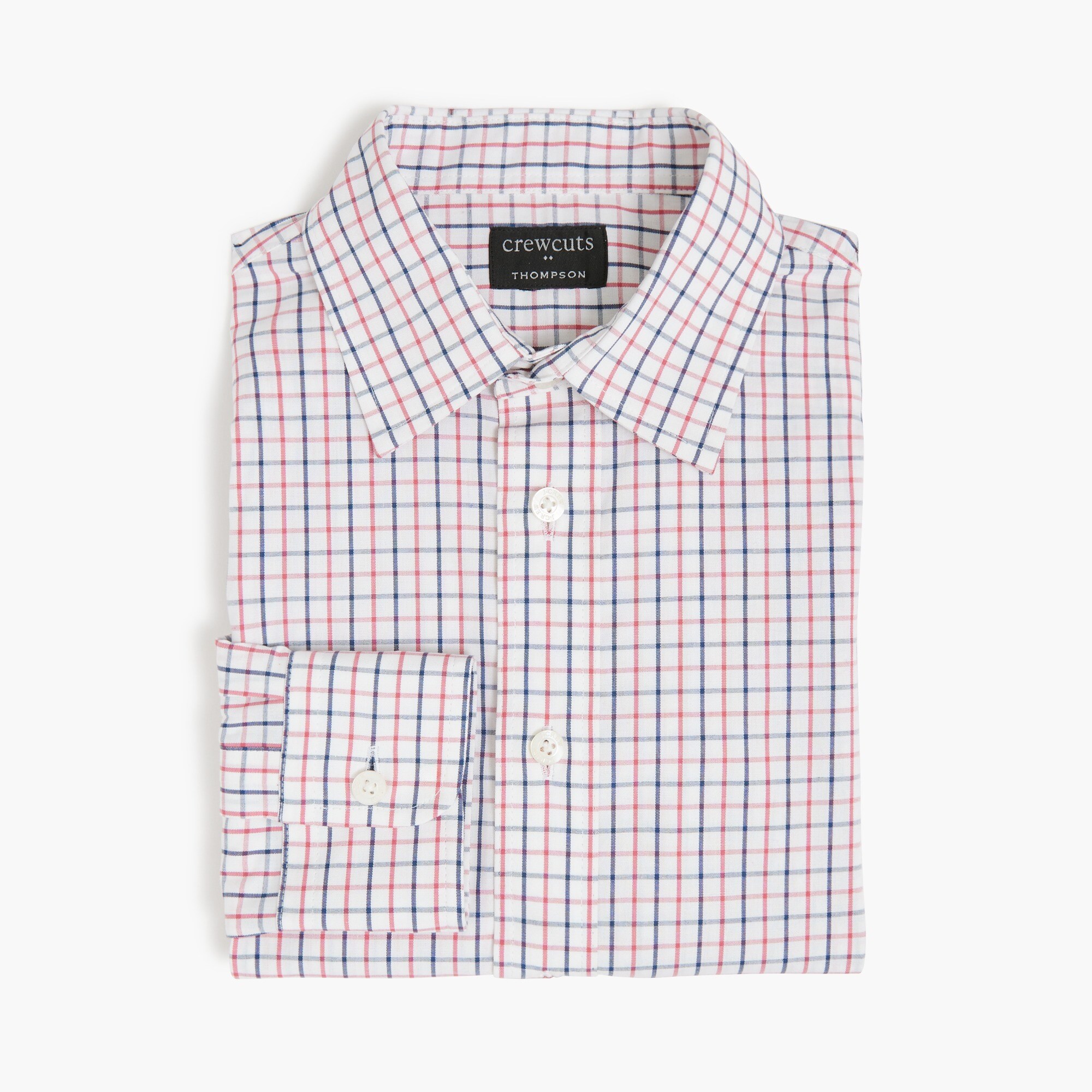  Boys' long-sleeve Thompson stretch shirt