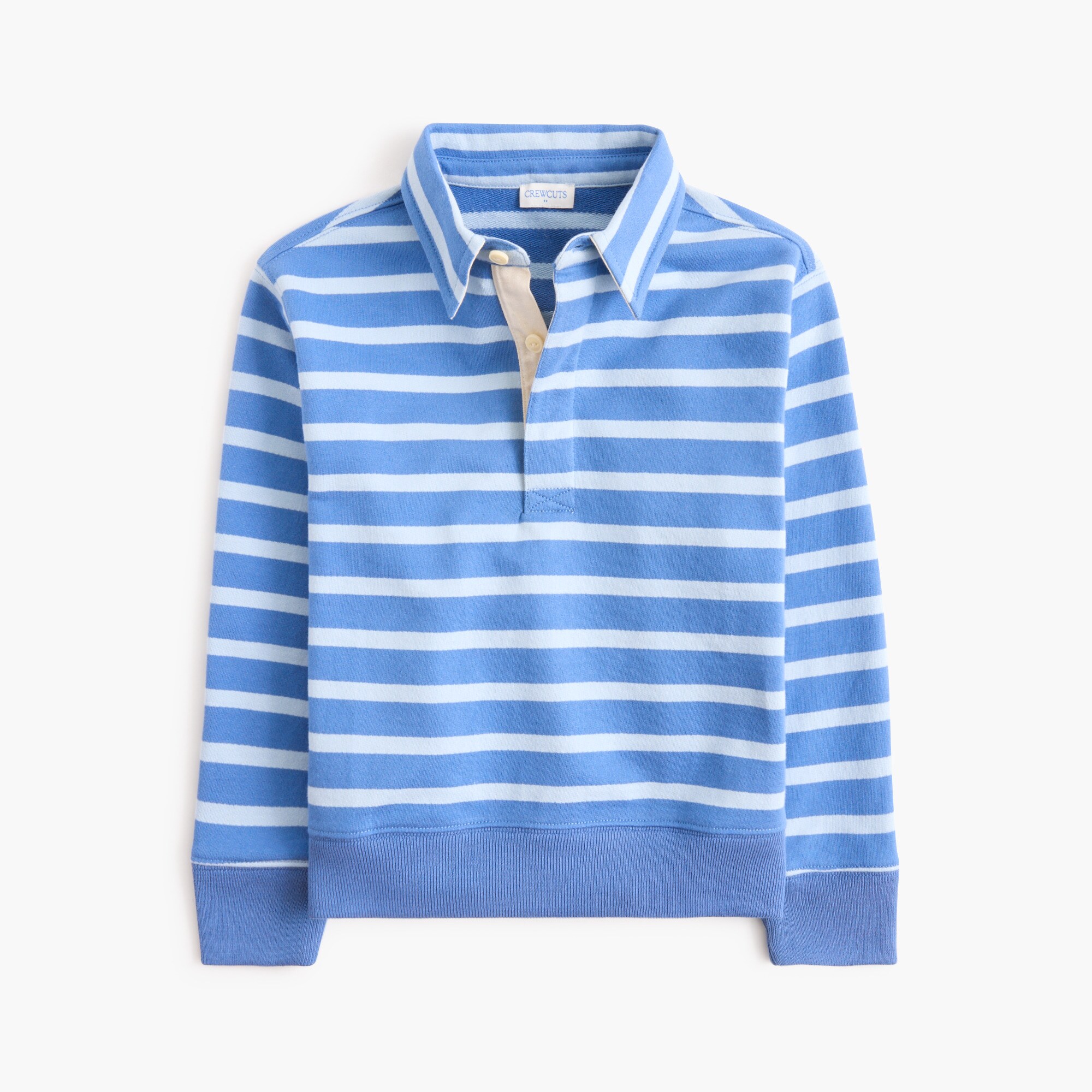 boys' striped polo sweatshirt for boys