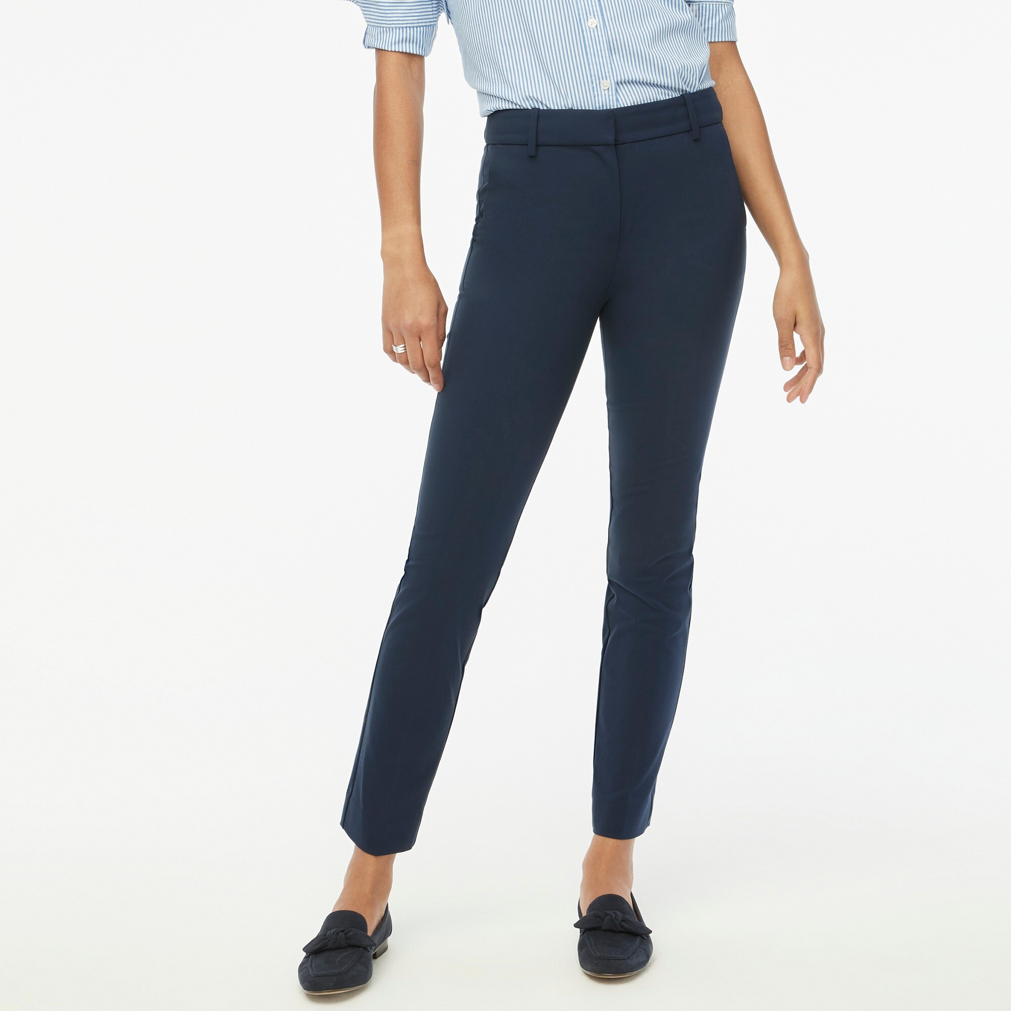 womens Slim-fit full-length trouser pant