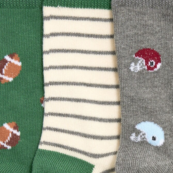 Boys' football socks three-pack FOOTBALL STRIPE SOCK PA factory: boys' football socks three-pack for boys