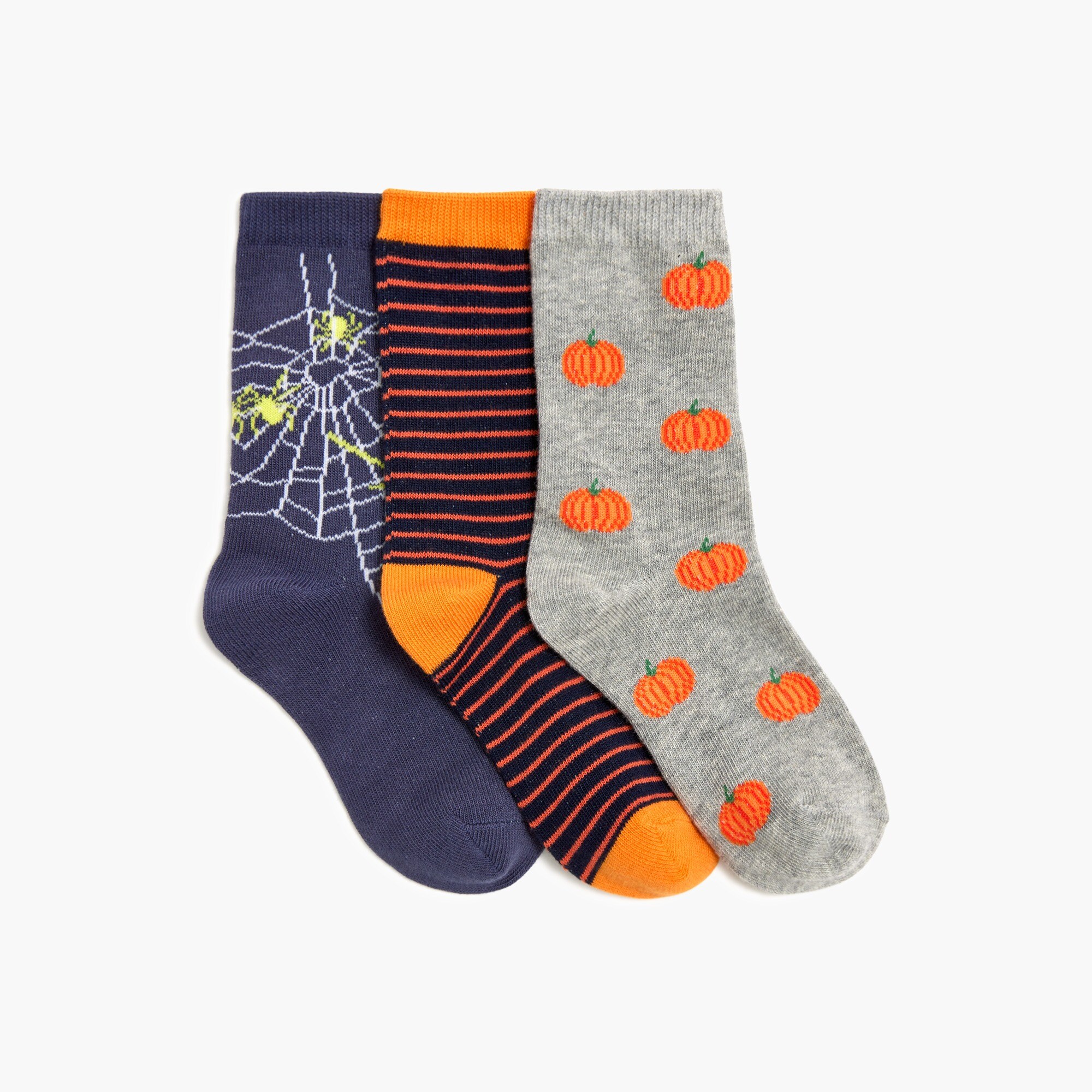 boys' halloween socks three-pack for boys