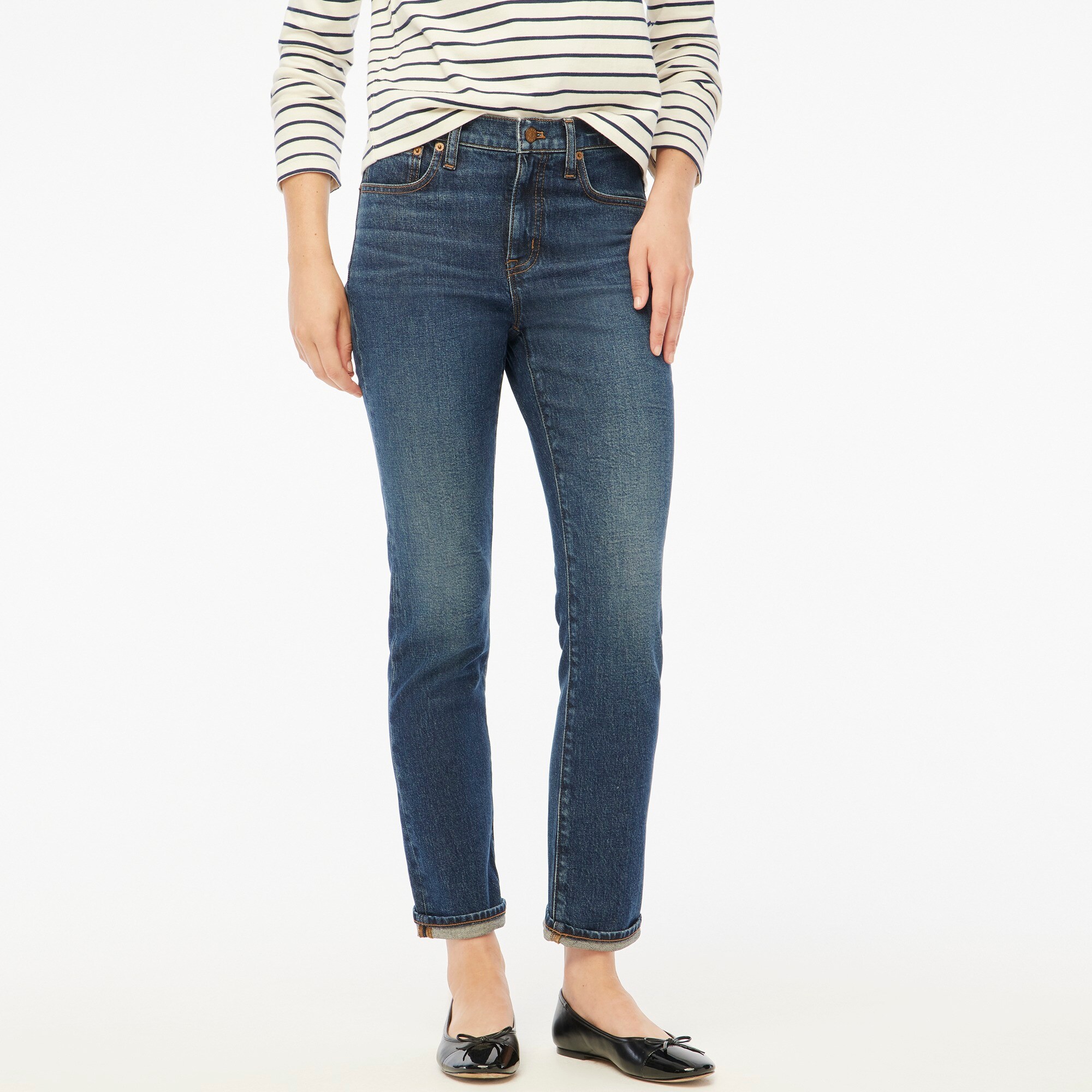 Slim boyfriend jean in all-day stretch