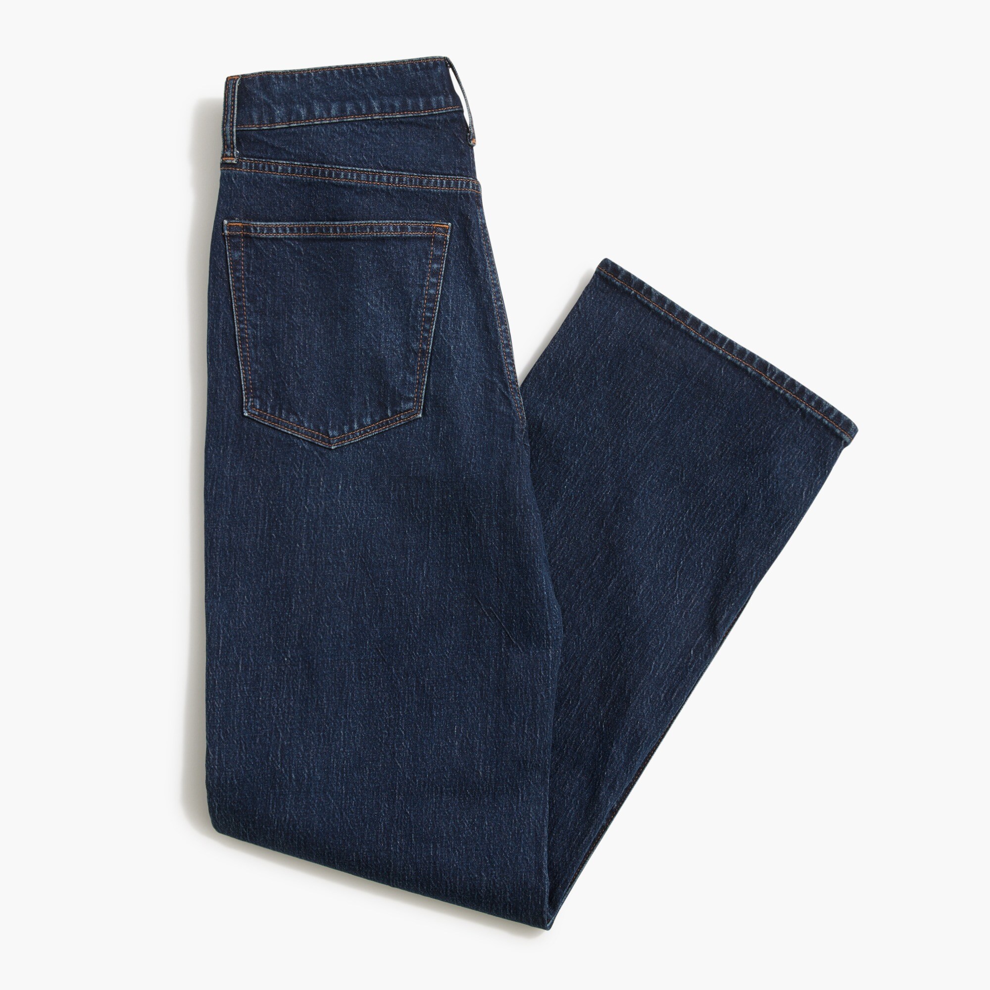 Full-length wide-leg jean in all-day stretch