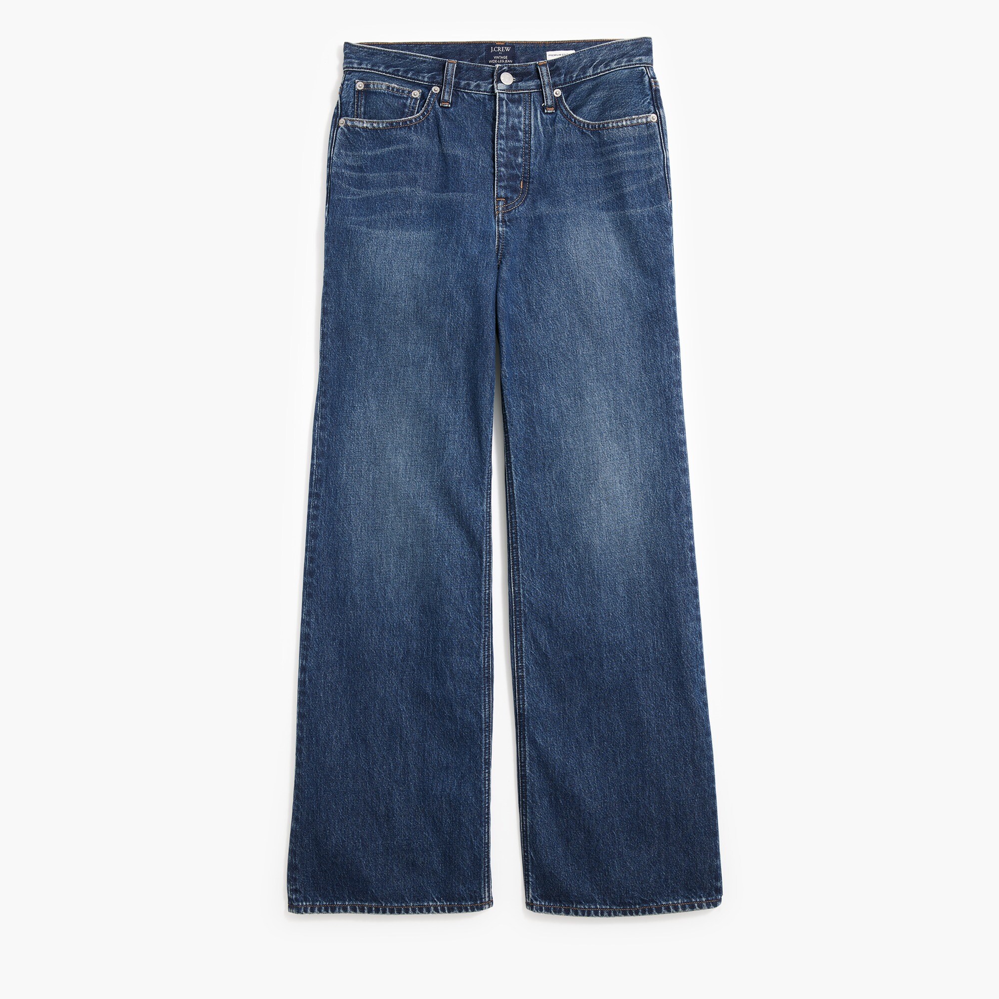 Premium Edition vintage wide-leg jean with button fly