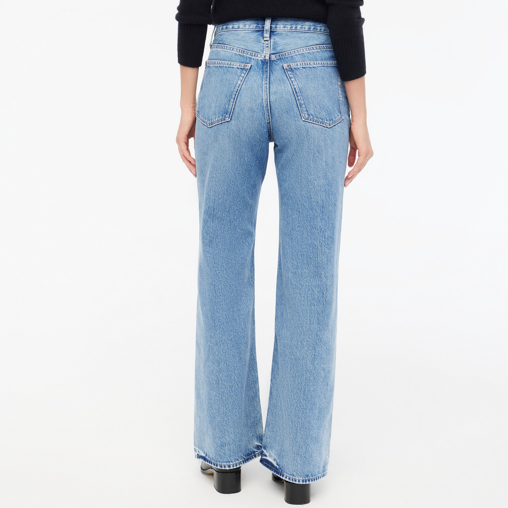 Premium Edition vintage wide-leg jean with button fly
