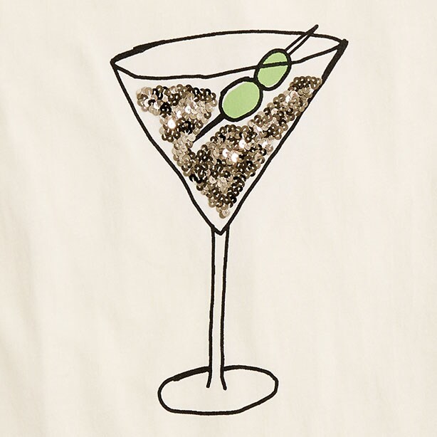 &quot;Merry&quot; graphic tee MERRY 