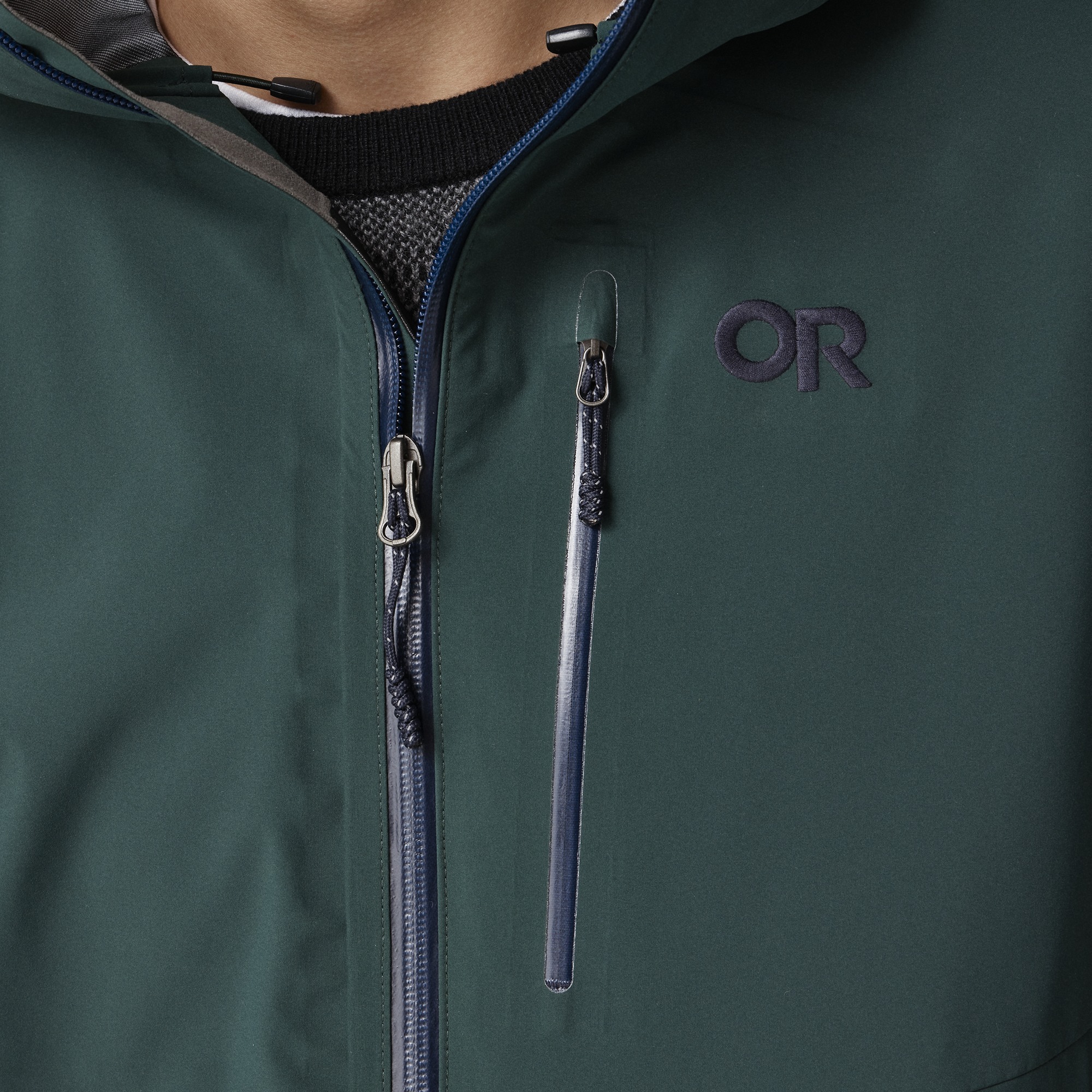 Outdoor Research® X J.Crew Foray 3L rain jacket