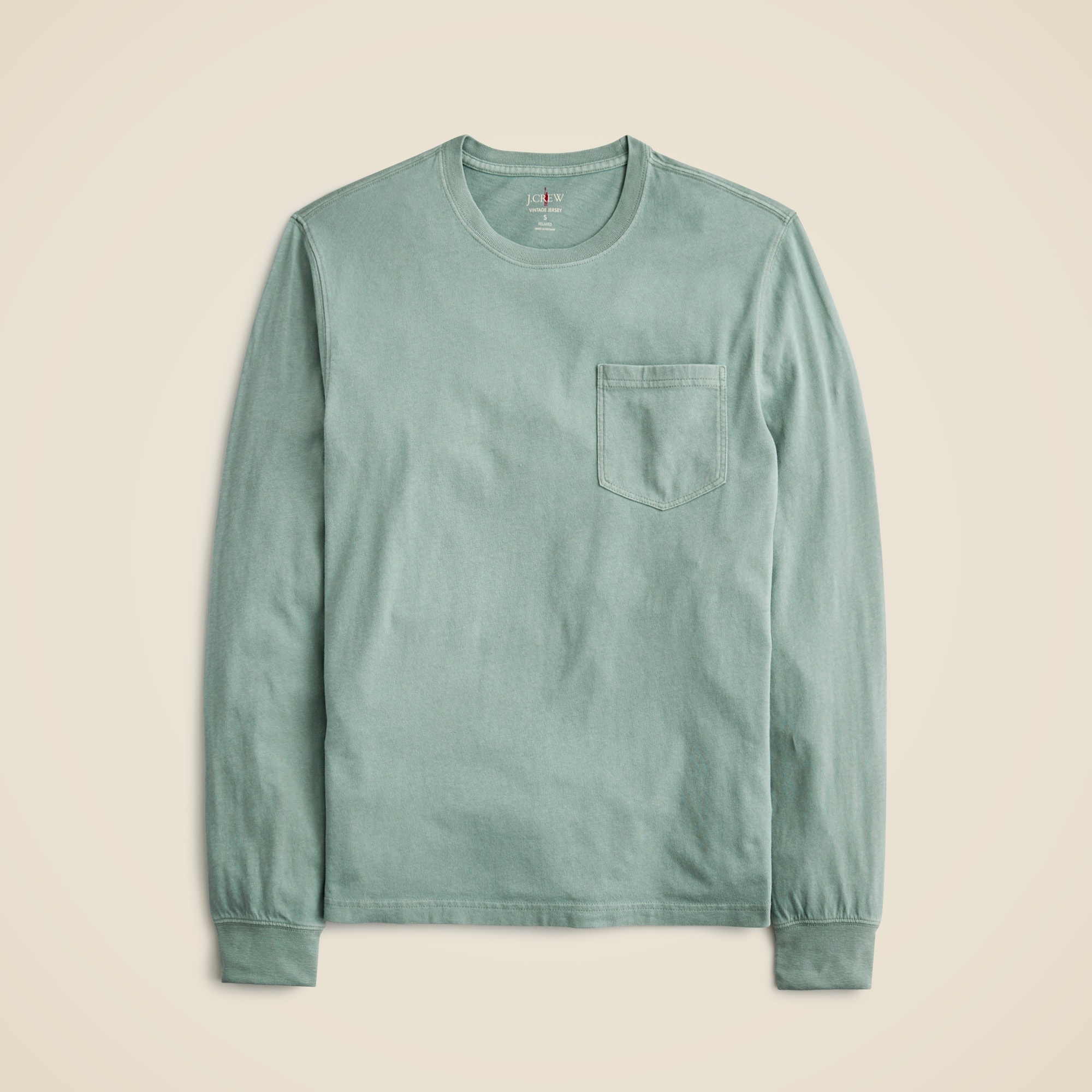J.Crew: Vintage-wash Cotton Pocket T-shirt For Men