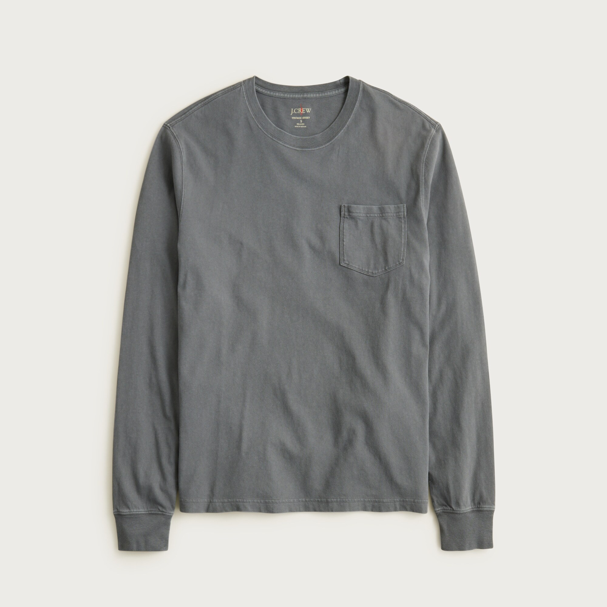 Basket-stitch cotton crewneck sweater