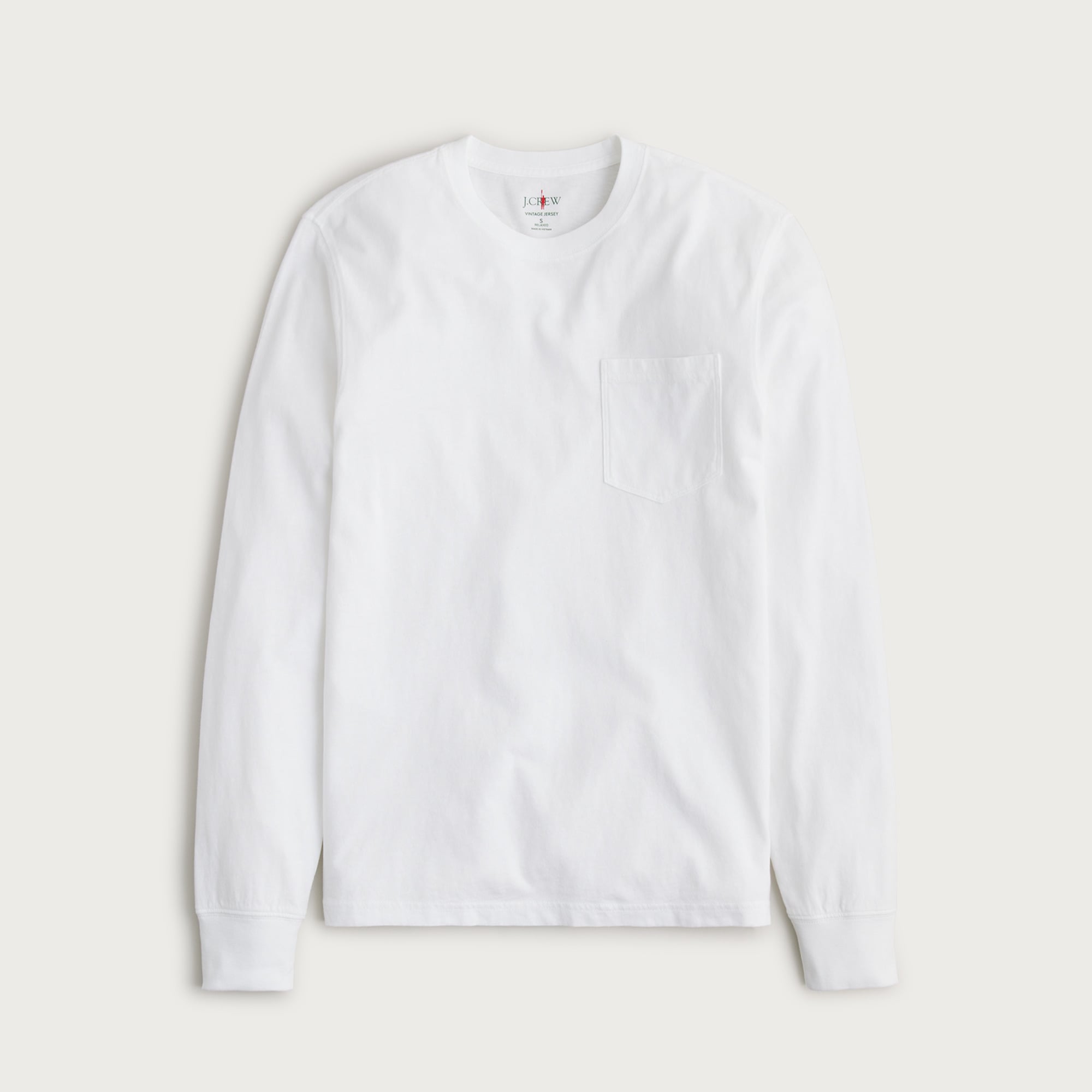 Relaxed Long-sleeve Premium-weight Cotton T-shirt For Men | J.Crew