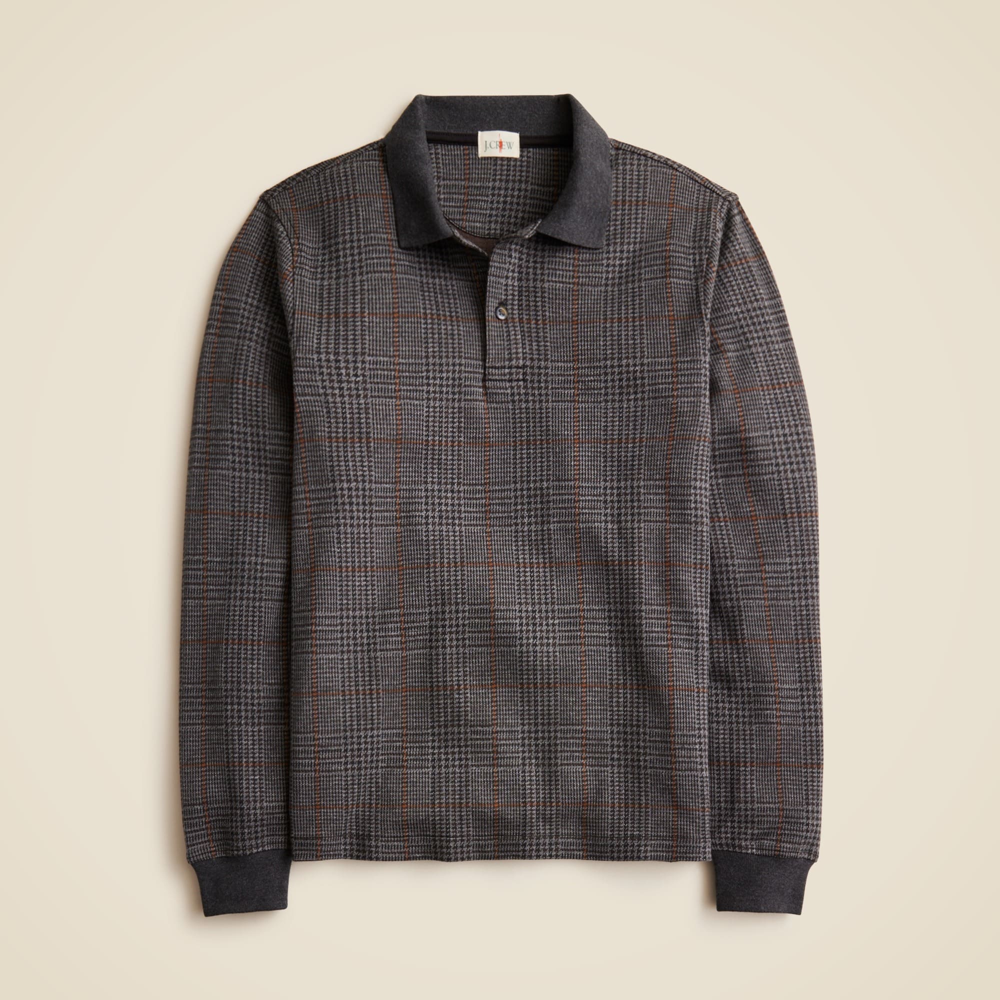 90s 香港製 J.CREW コットン ニット ポロ シャツ XL - メルカリ