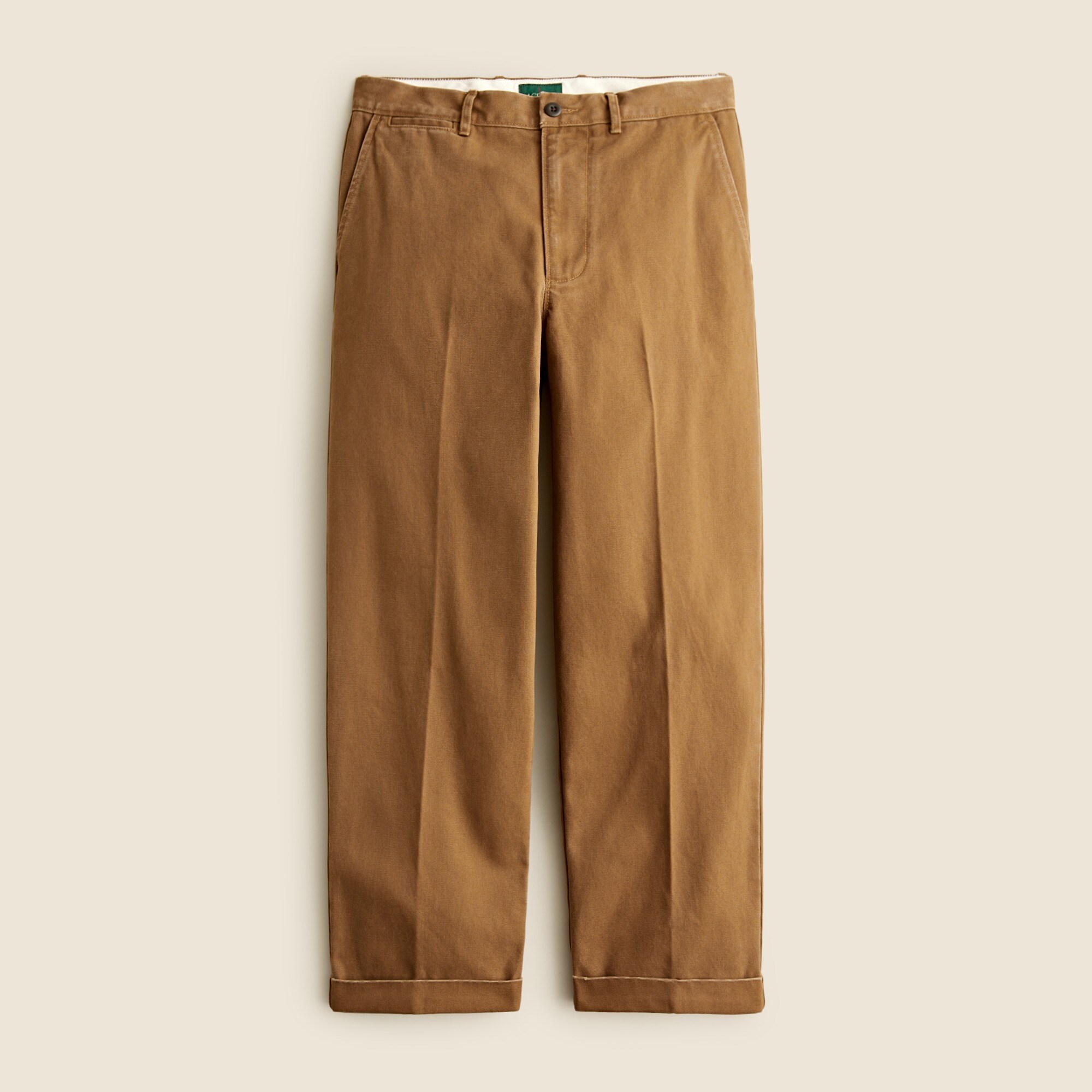 Duck canvas creased work pant