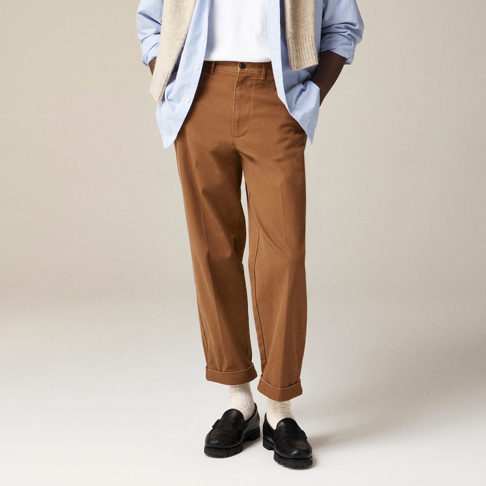 Duck canvas creased work pant