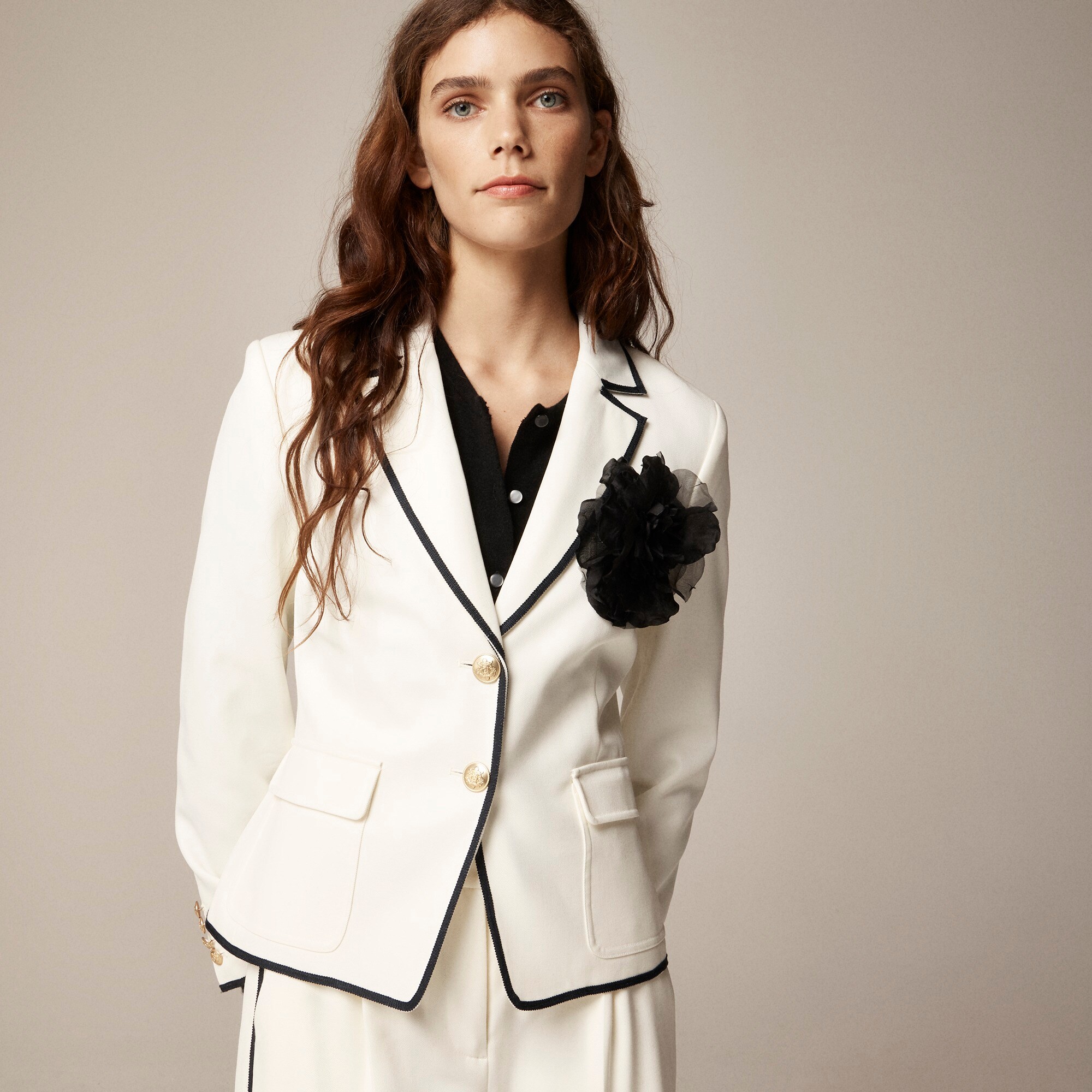 J.Crew M S Schmalberg Flower Brooch For Women