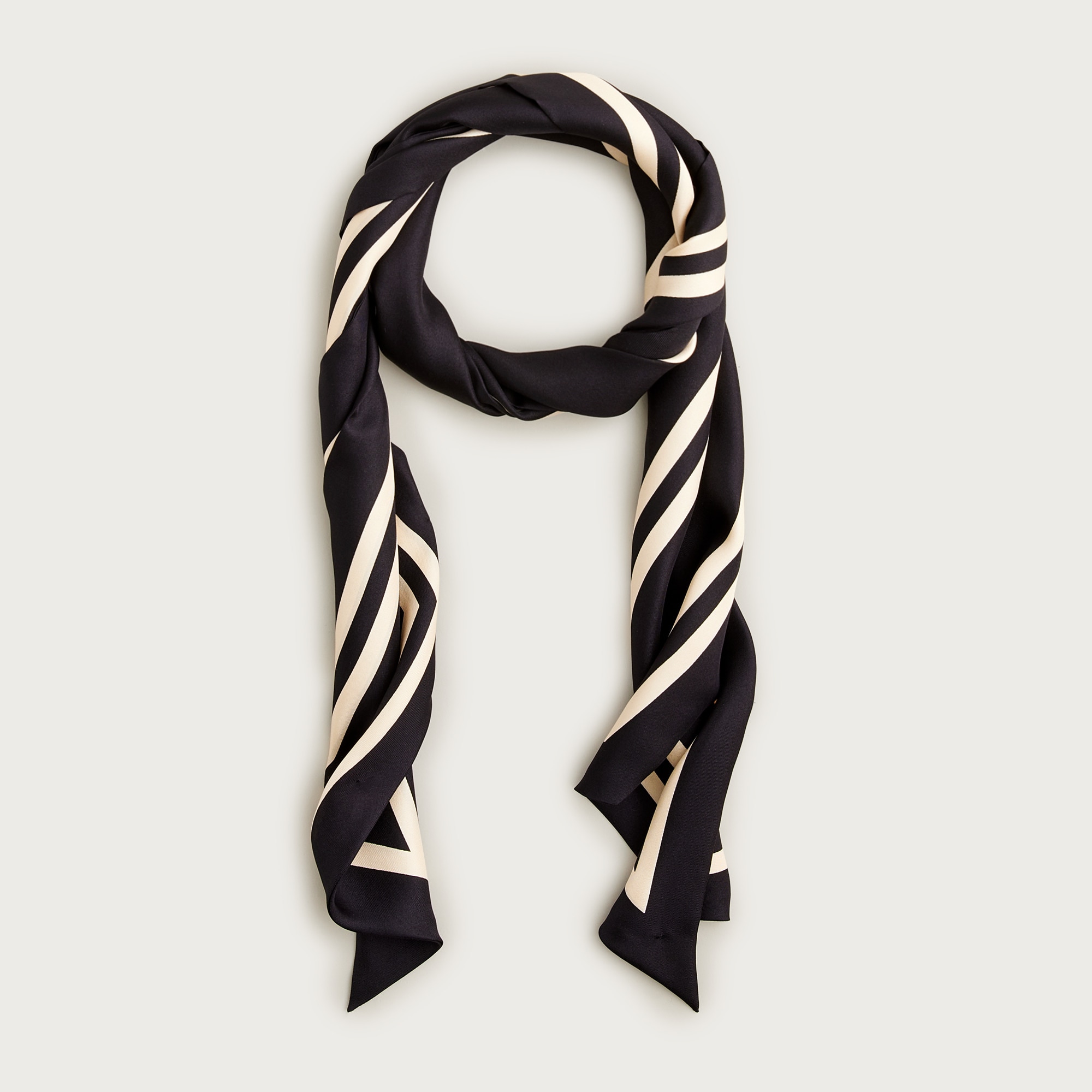 Printed silk scarf