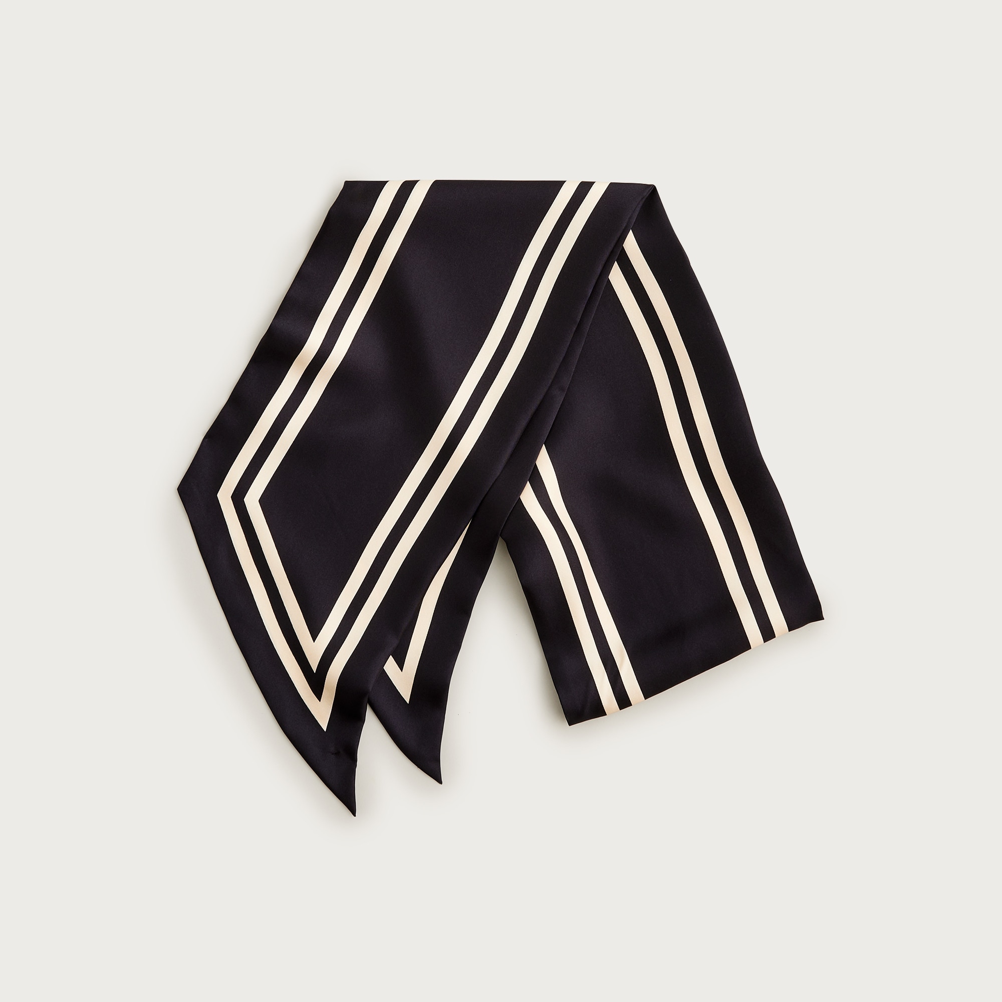 Printed silk scarf