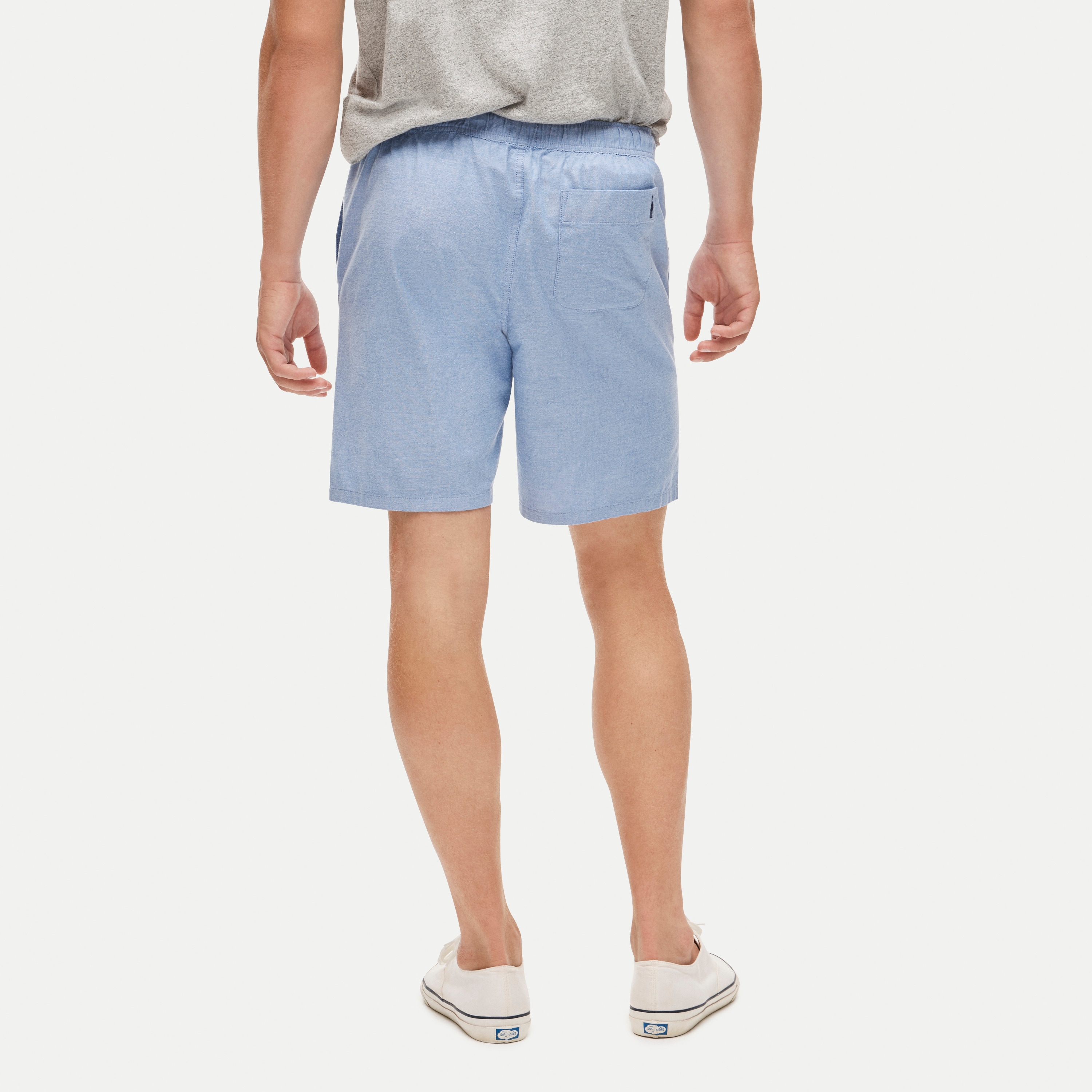 7'' lounge short in Broken-in oxford cloth