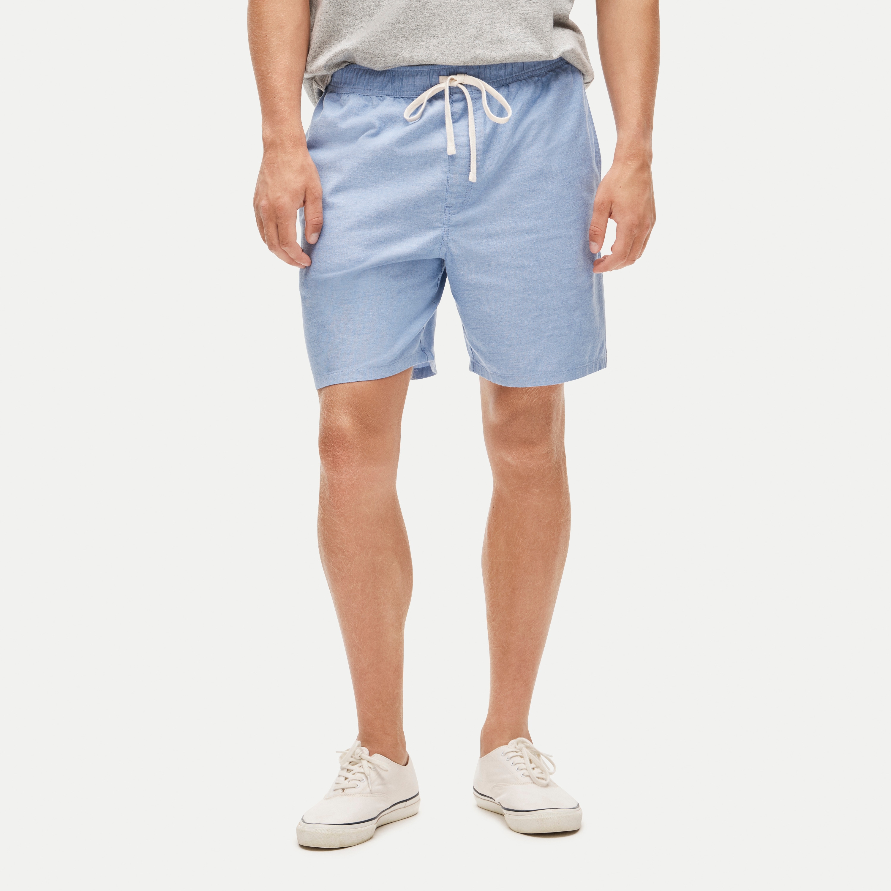 7'' lounge short in Broken-in oxford cloth