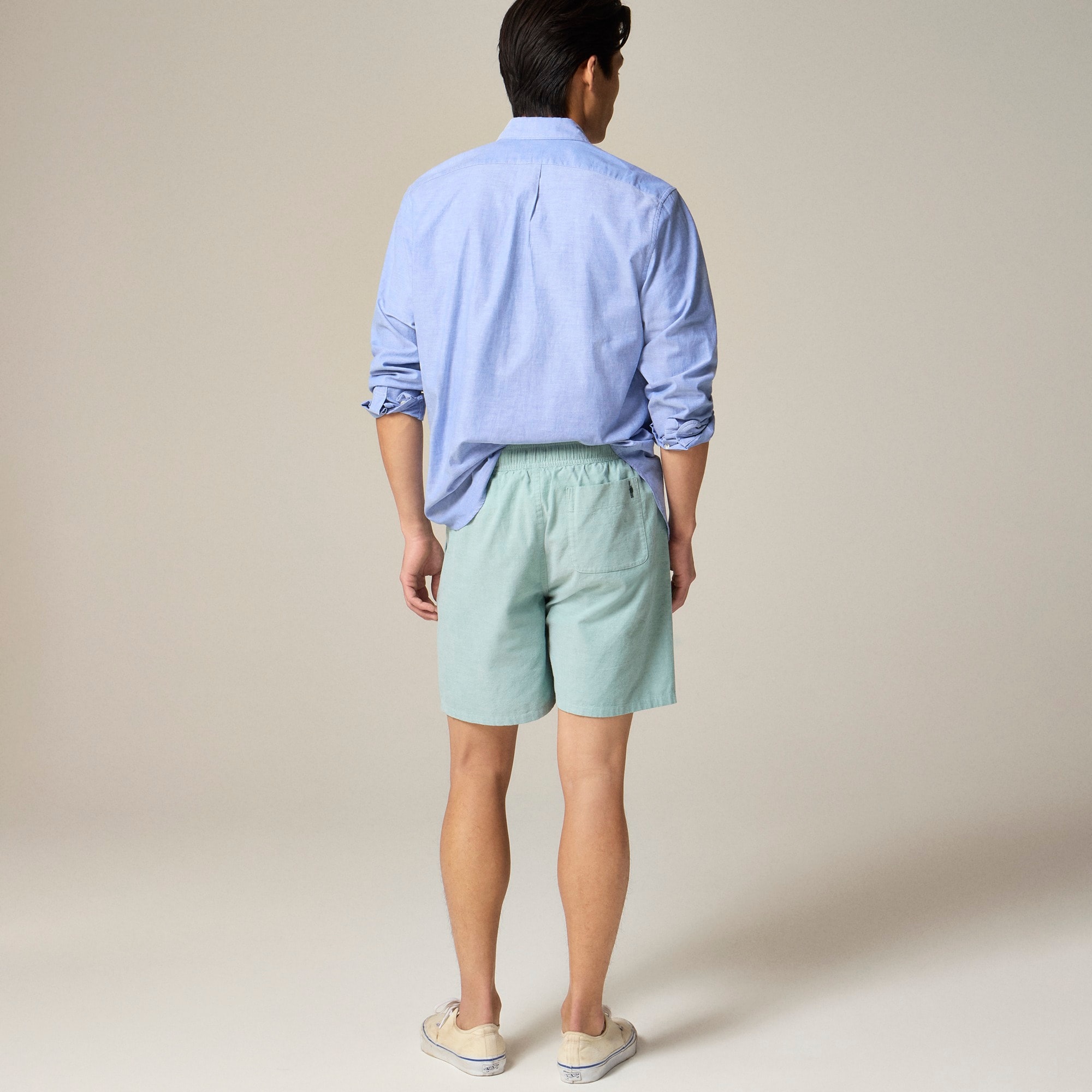7'' lounge short in Broken-in oxford cloth
