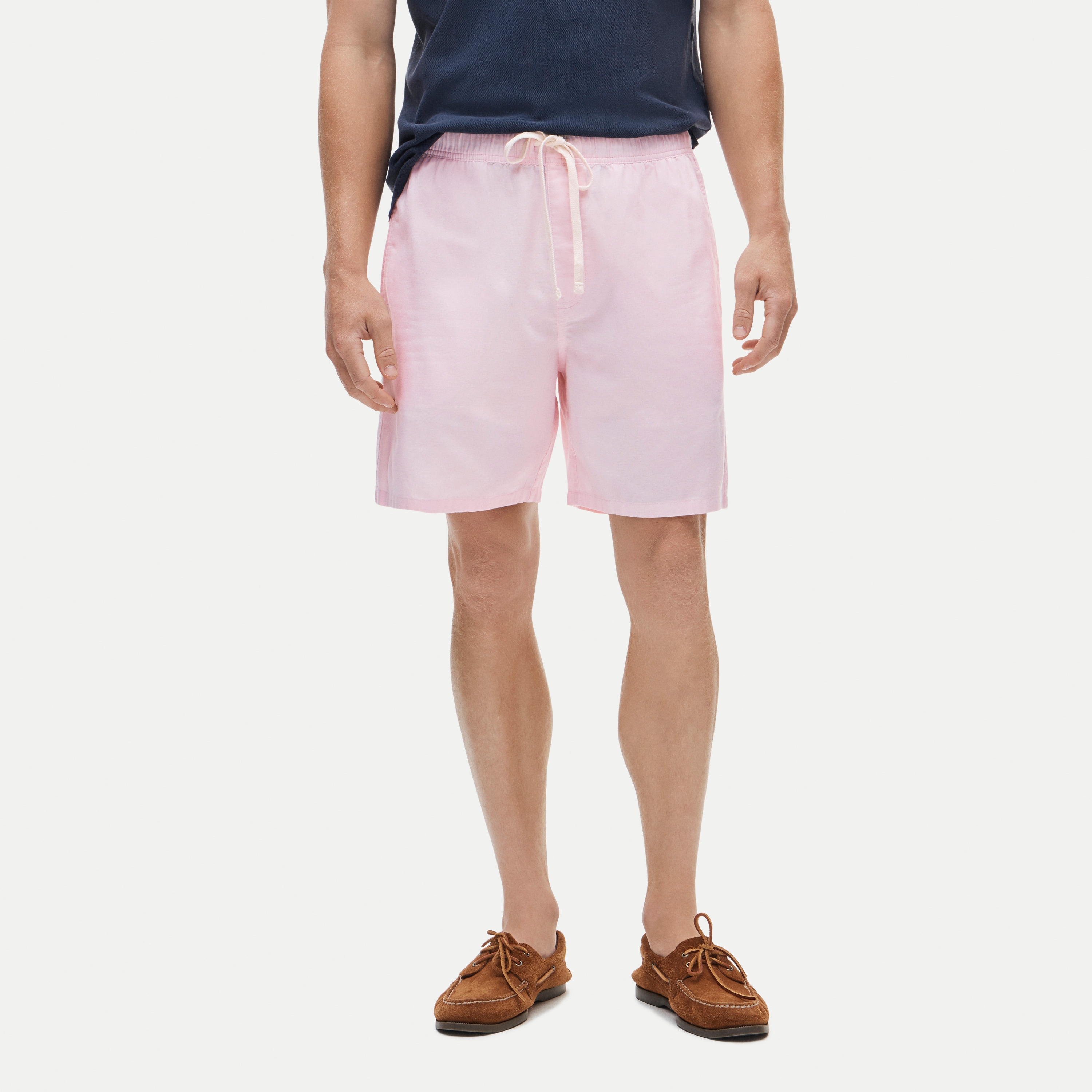 7'' lounge short in Broken-in oxford cloth