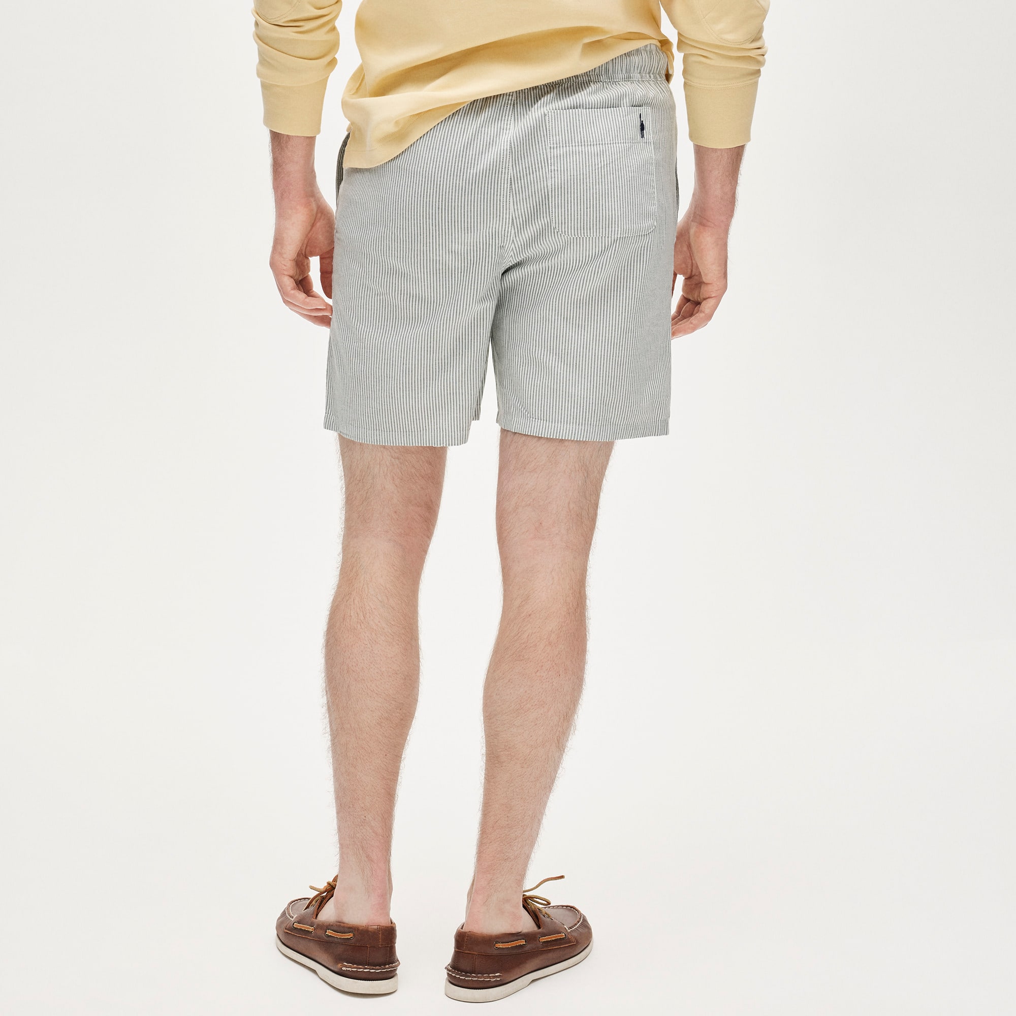 7'' lounge short in Broken-in oxford cloth