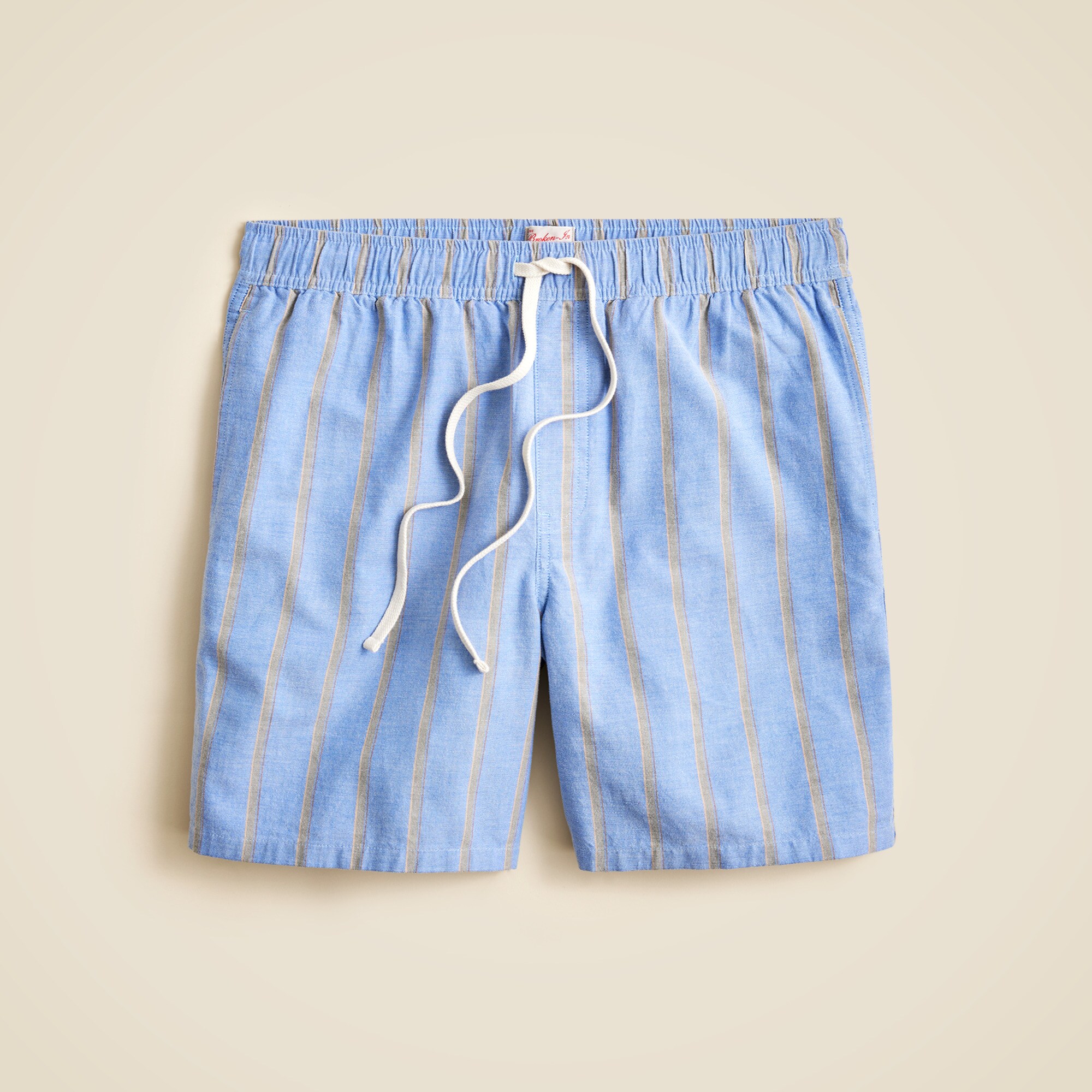 7'' lounge short in Broken-in oxford cloth