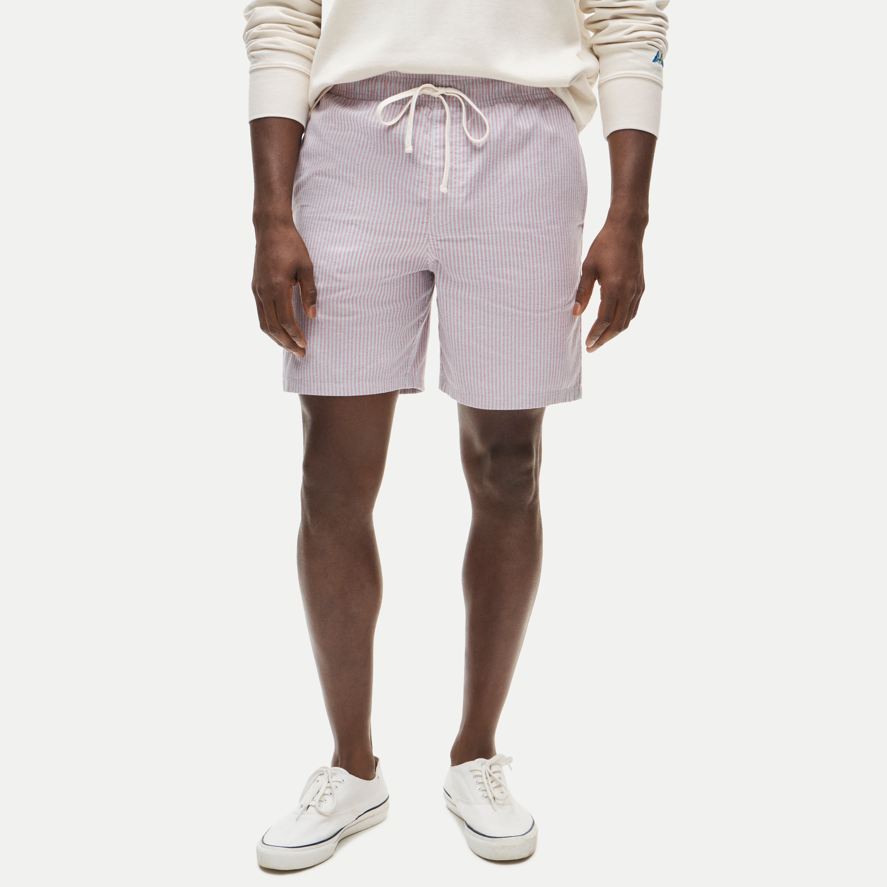 7'' lounge short in Broken-in oxford cloth