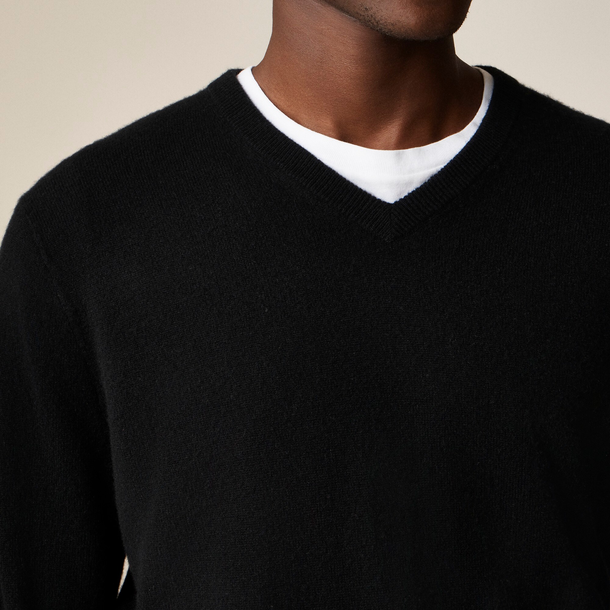 Cashmere V-neck sweater