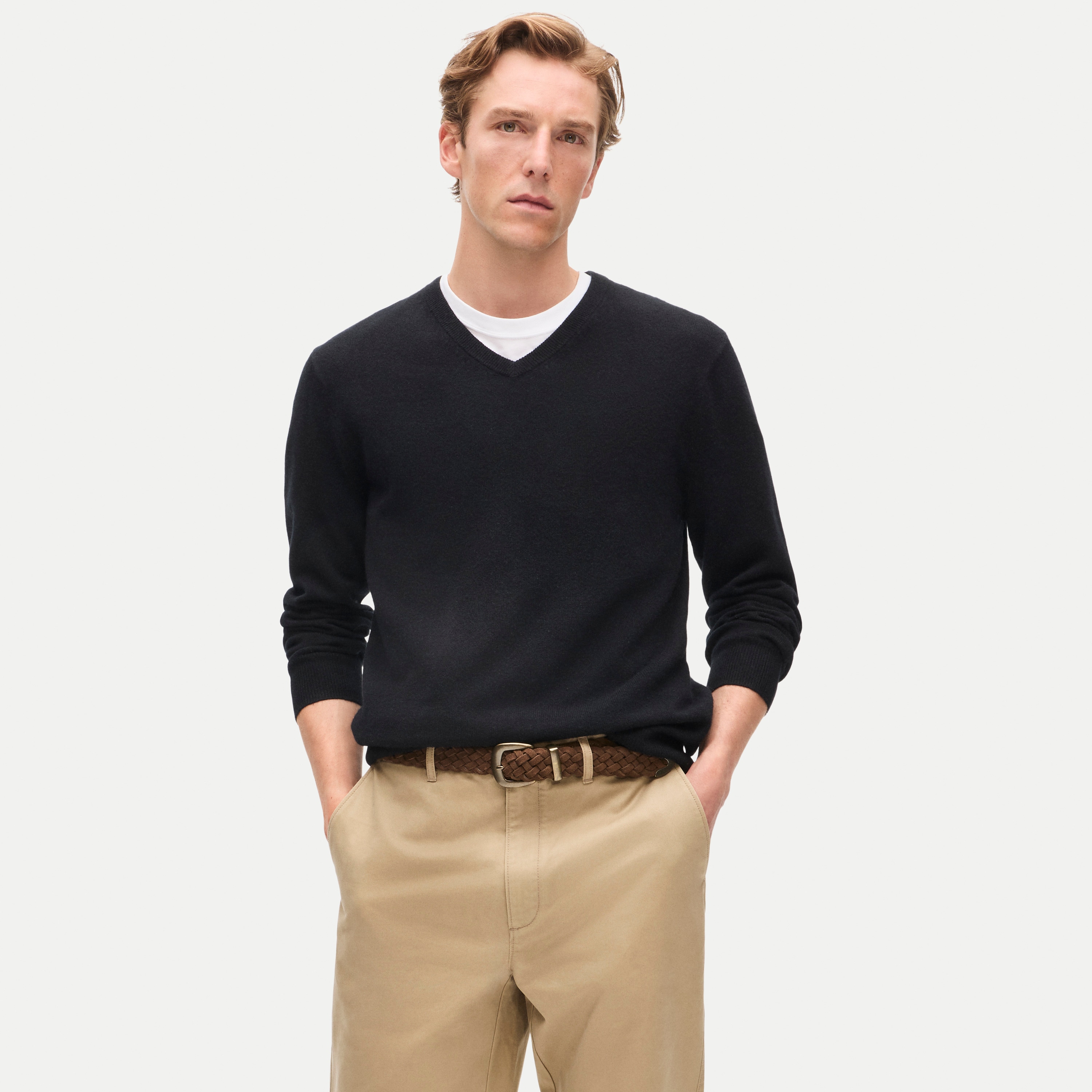 Cashmere V-neck Sweater For Men | J.Crew