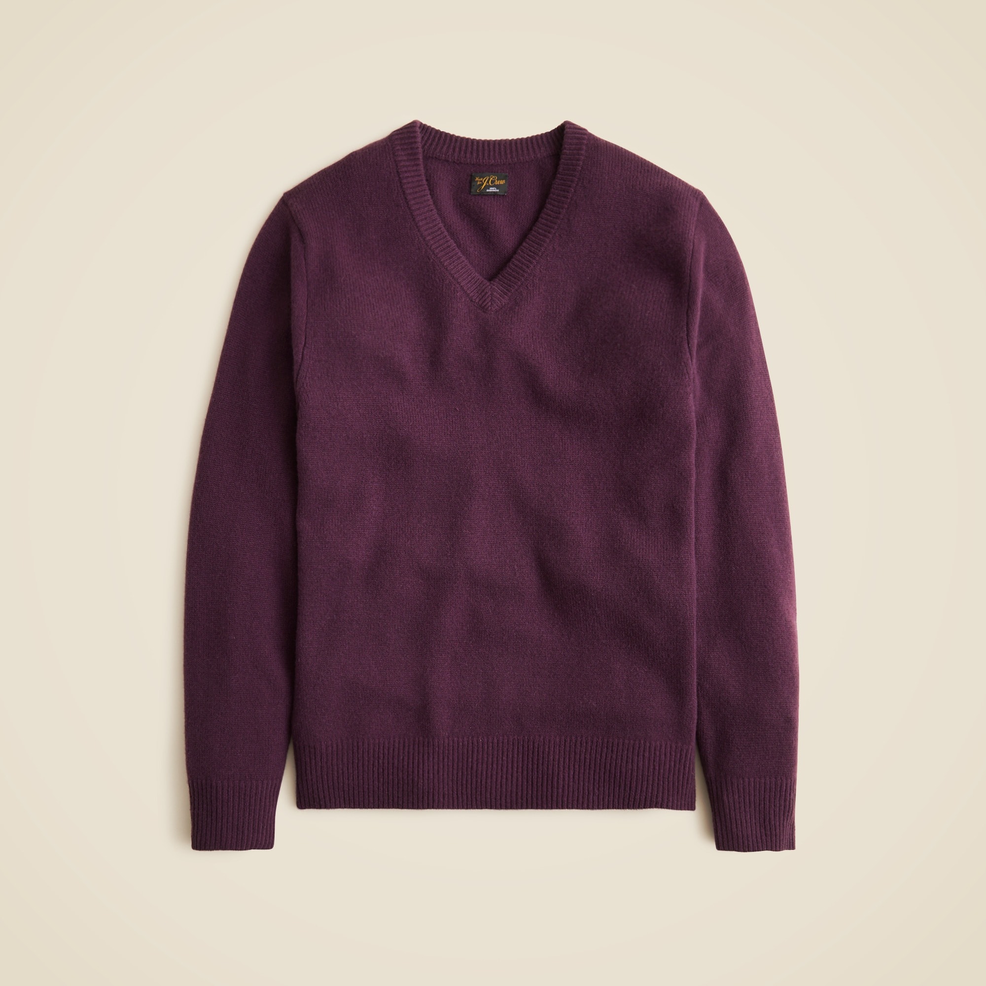J.Crew: Relaxed Midweight Cashmere V-neck Sweater For Men