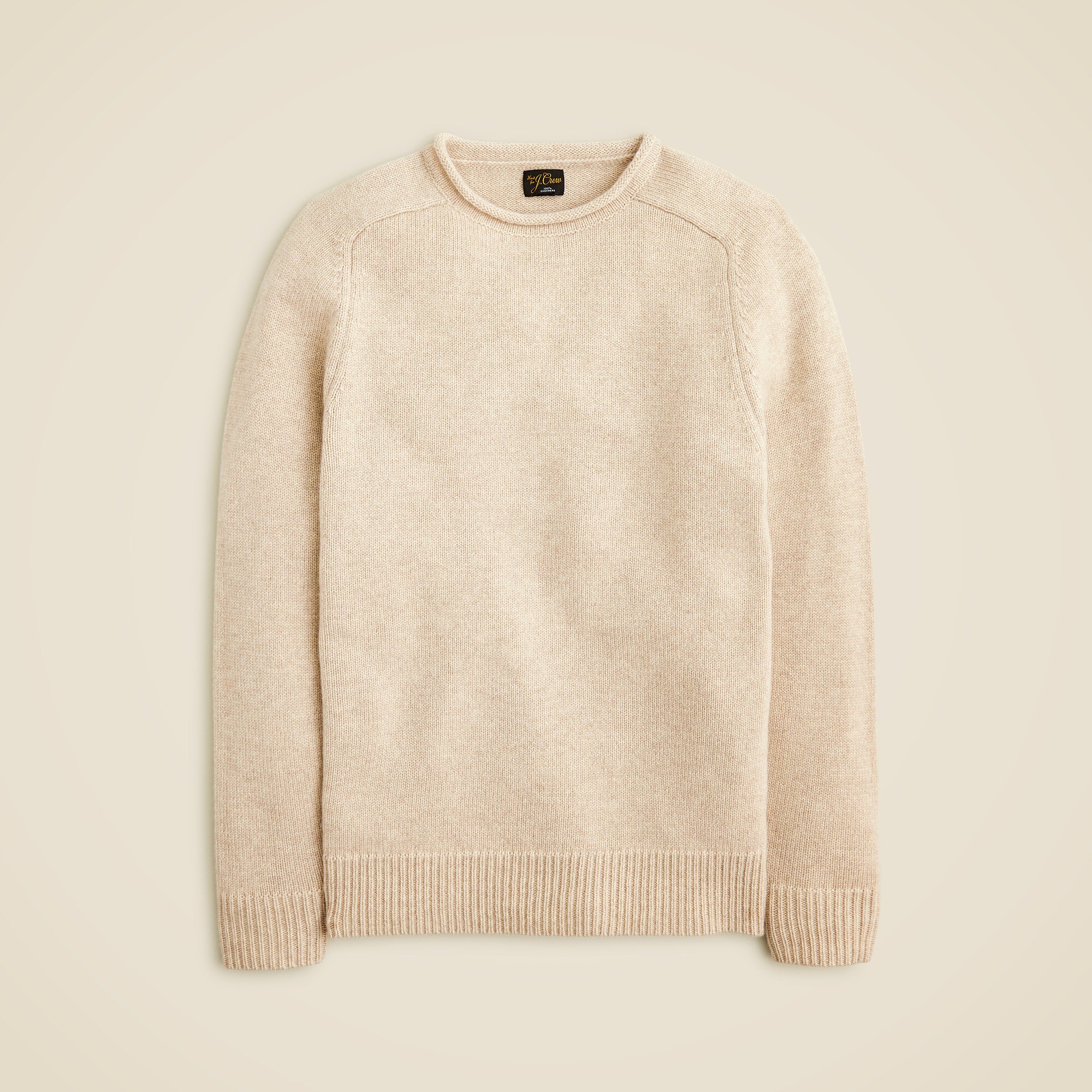 HERILL CASHMERE 畦CREW sweater knit HERILL CASHMERE 畦CREW - N_BEIGE - メルカリ