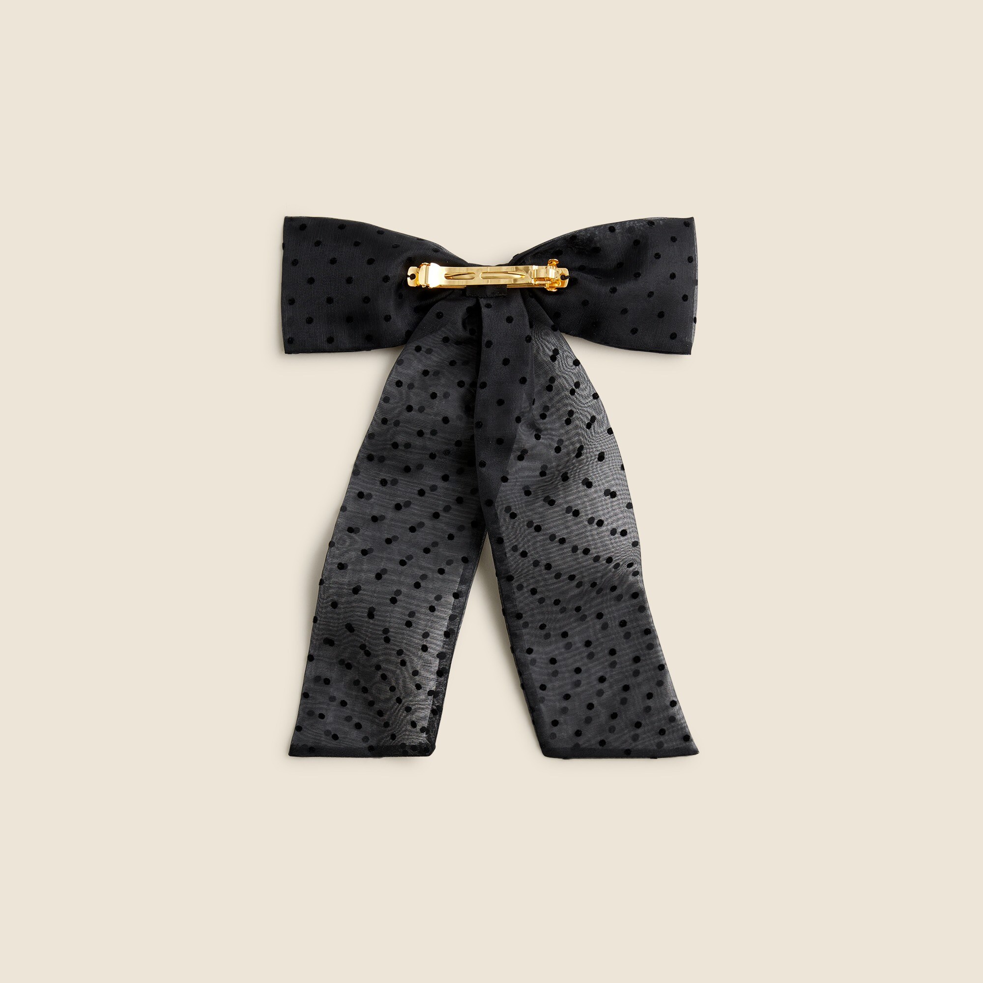 J.Crew Large Swiss dot Organza Bow For Women