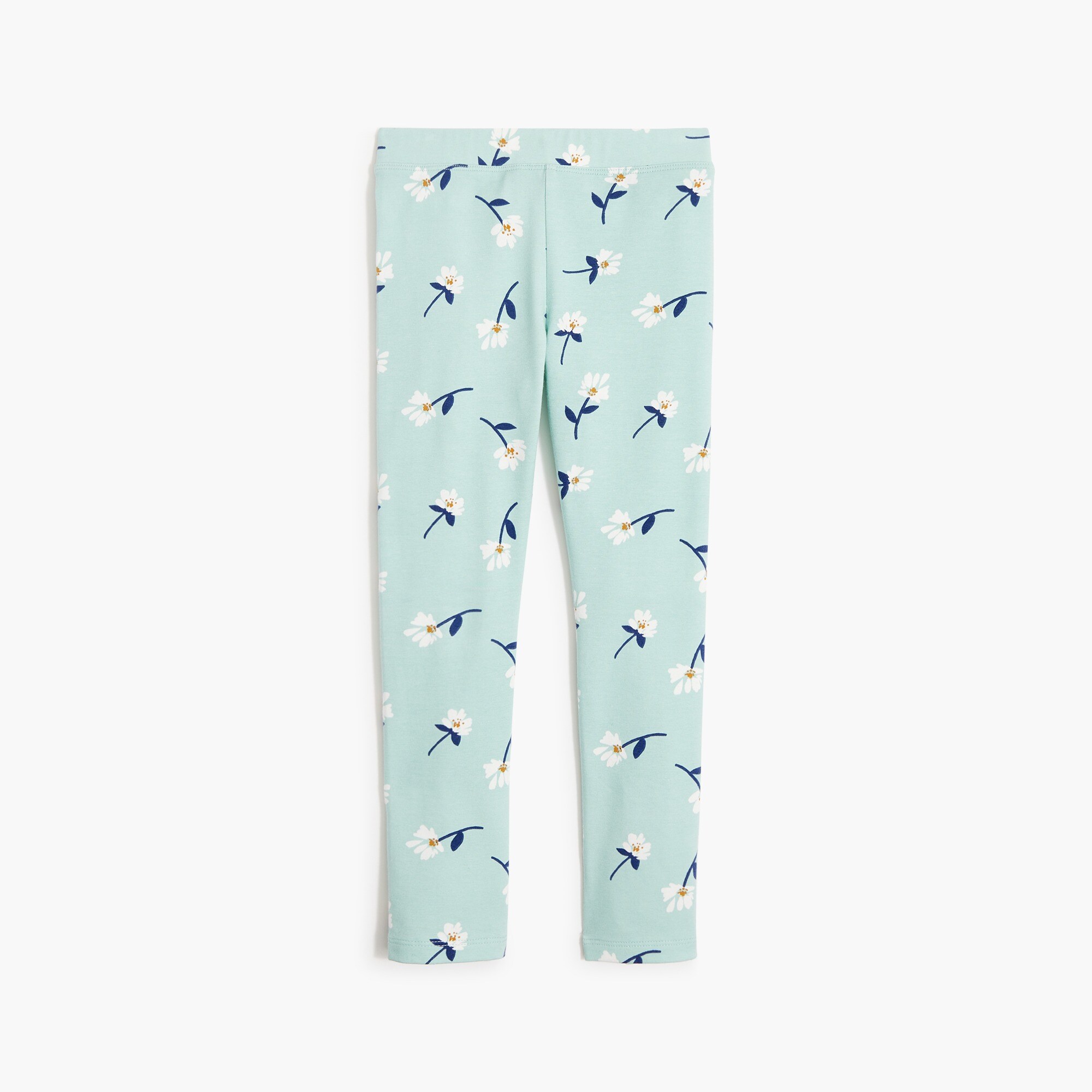 Girls' floral leggings