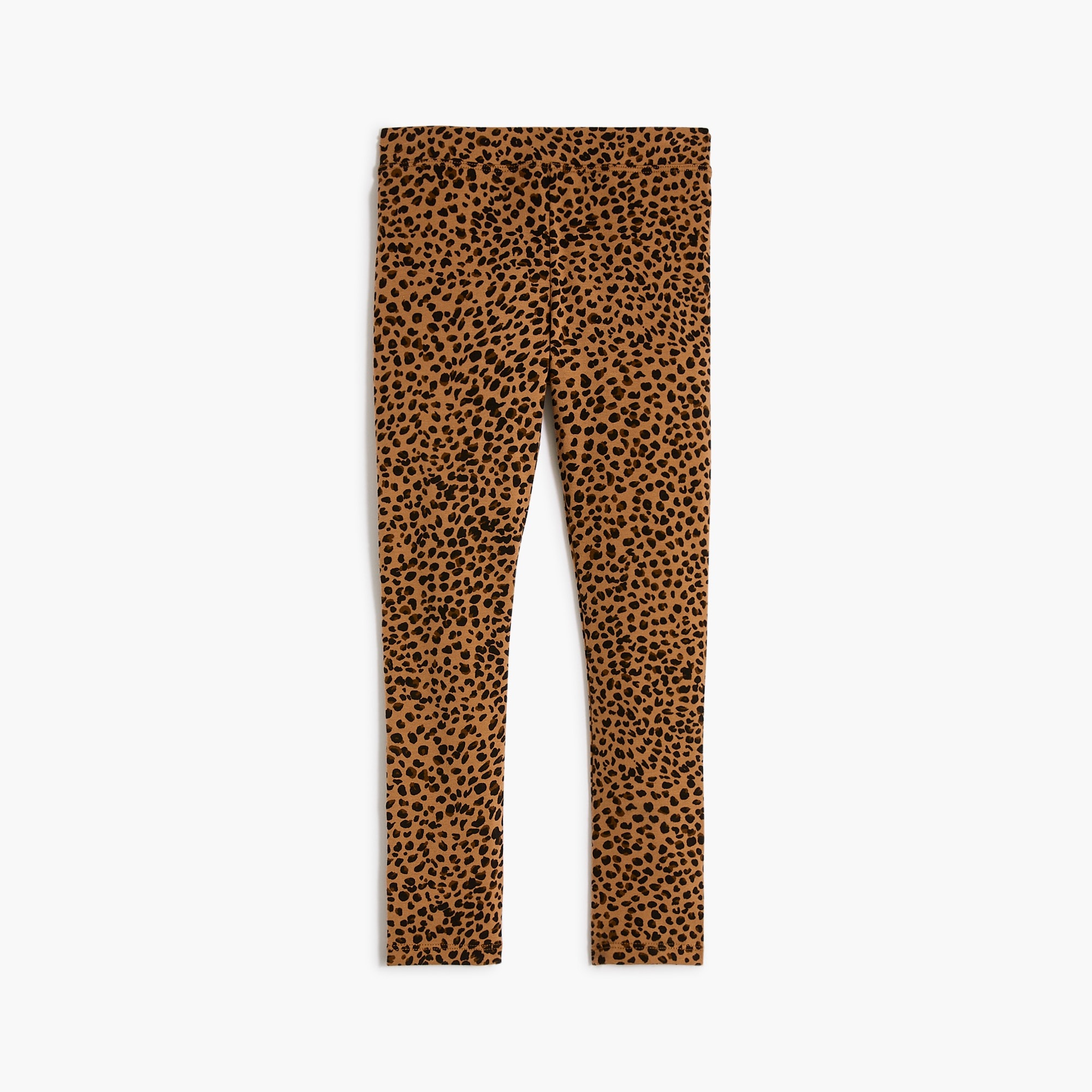 Girls' leopard leggings
