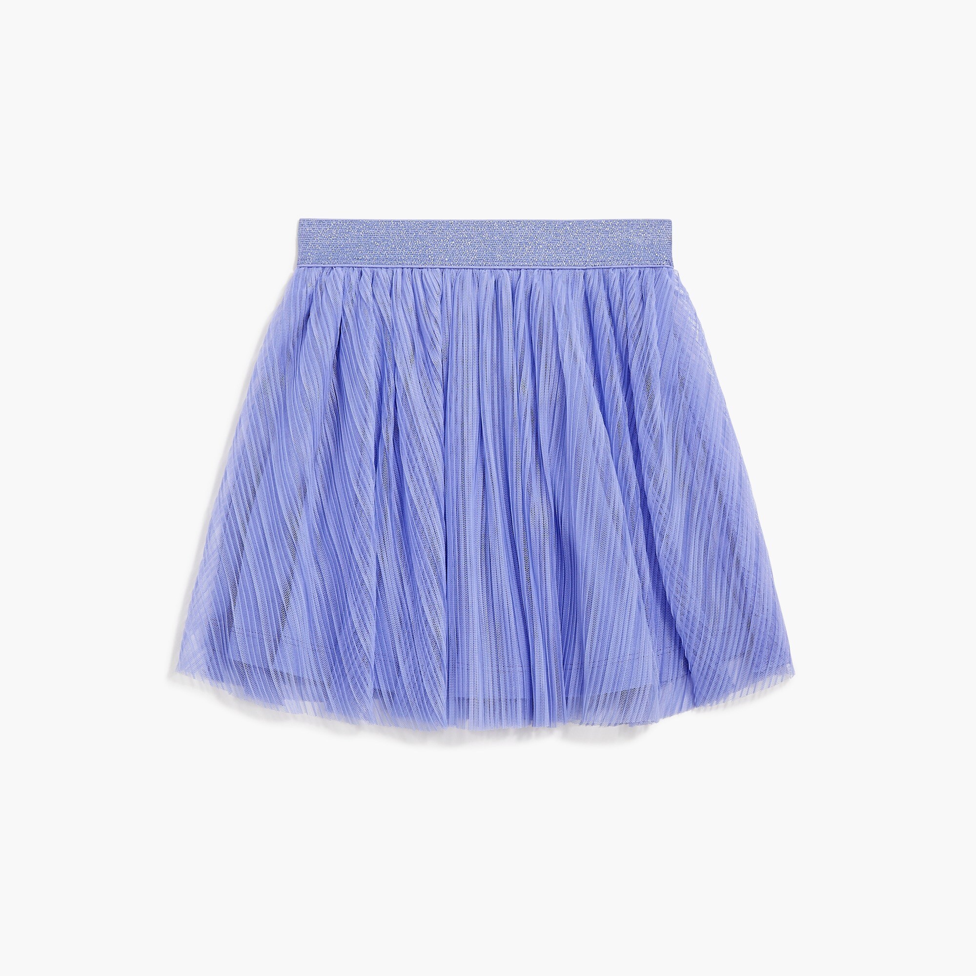  Girls' tulle pleated skirt