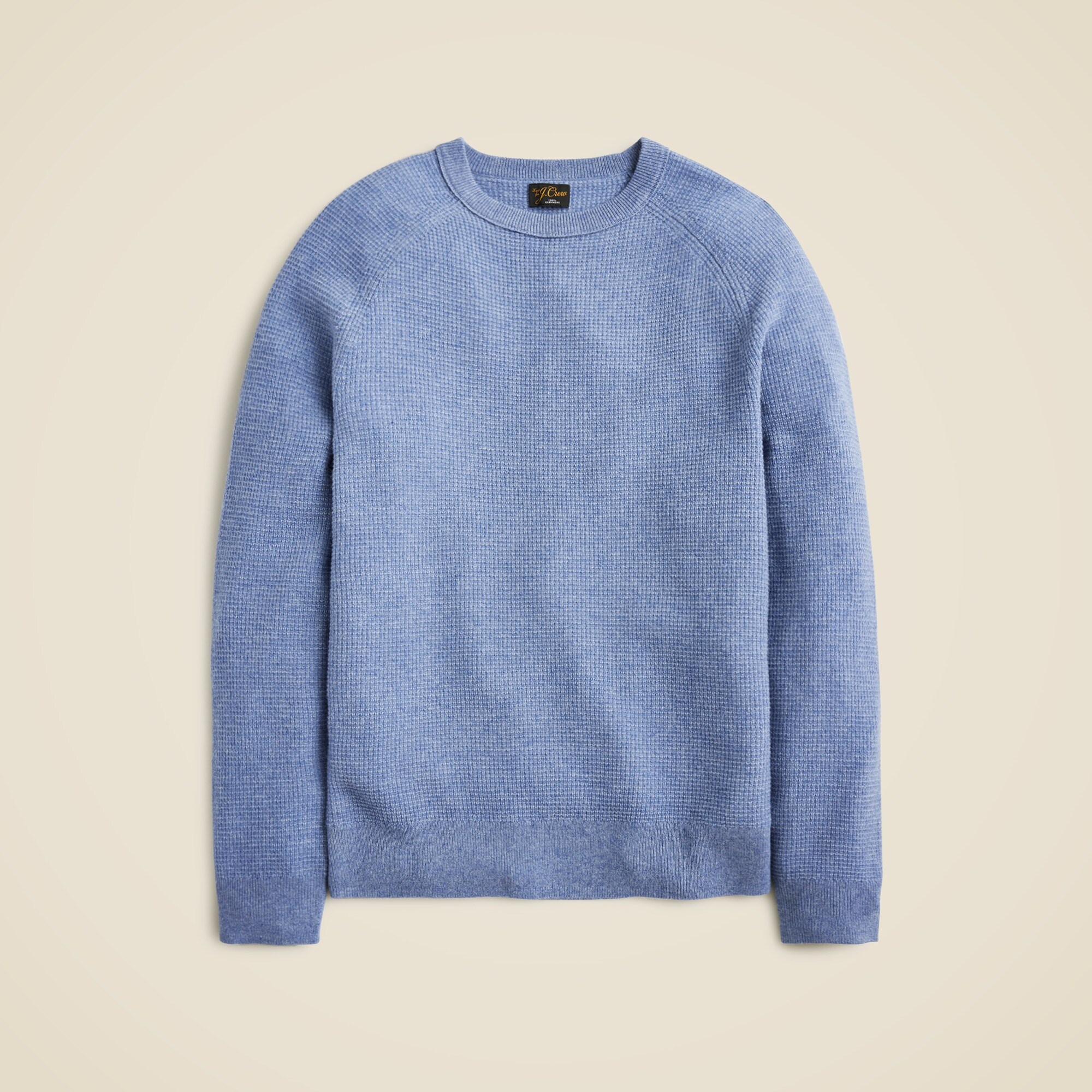 Cashmere waffle sweater