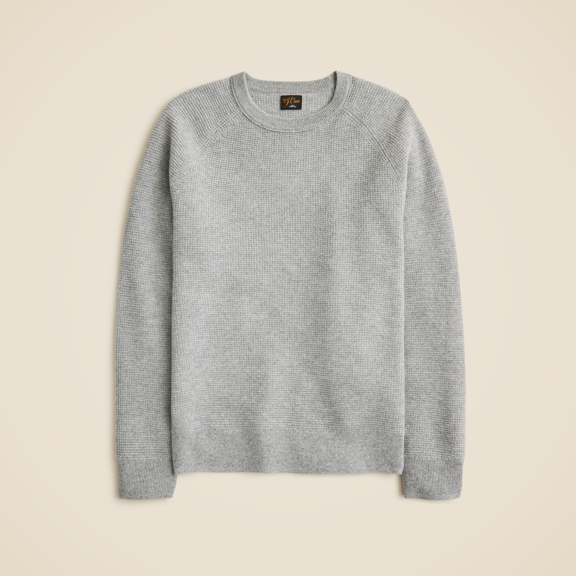 mens Cashmere waffle sweater