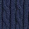 Girls' cable-knit sweater-dress ANTIQUE NAVY factory: girls' cable-knit sweater-dress for girls