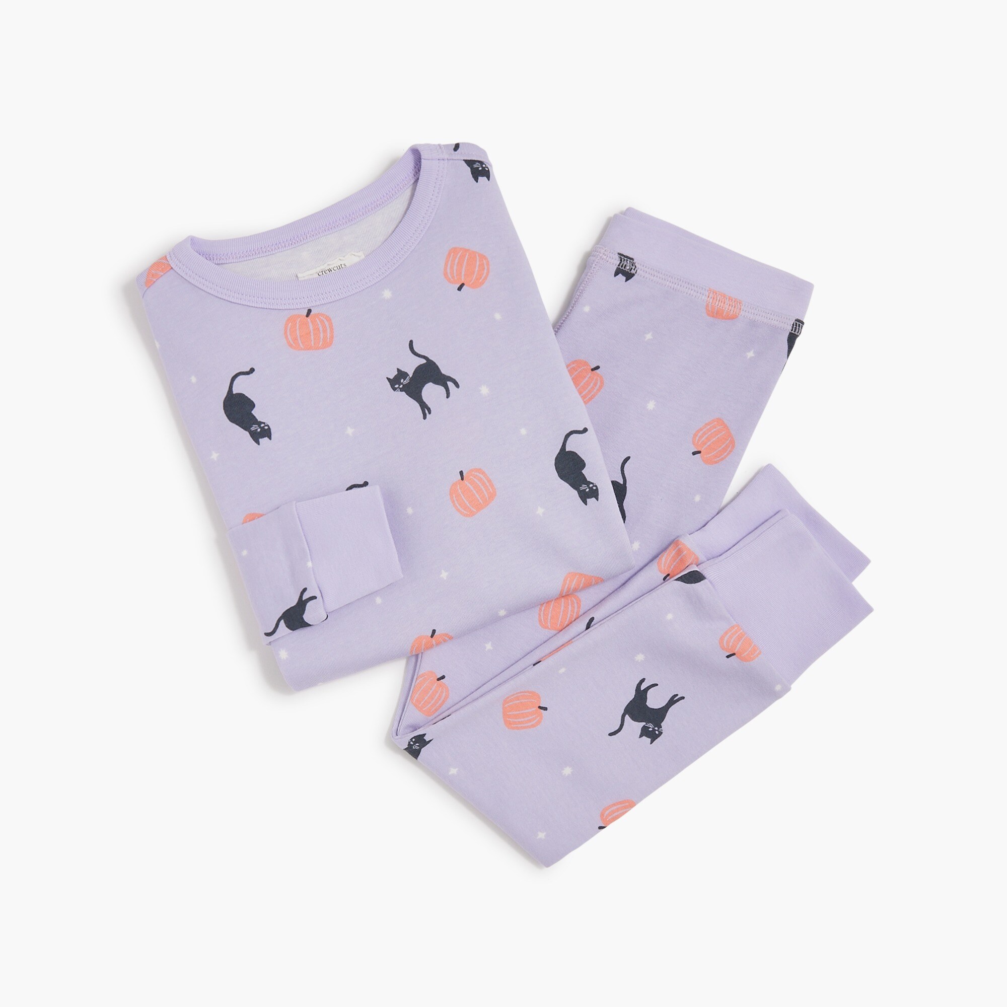 girls' cats pajama set for girls