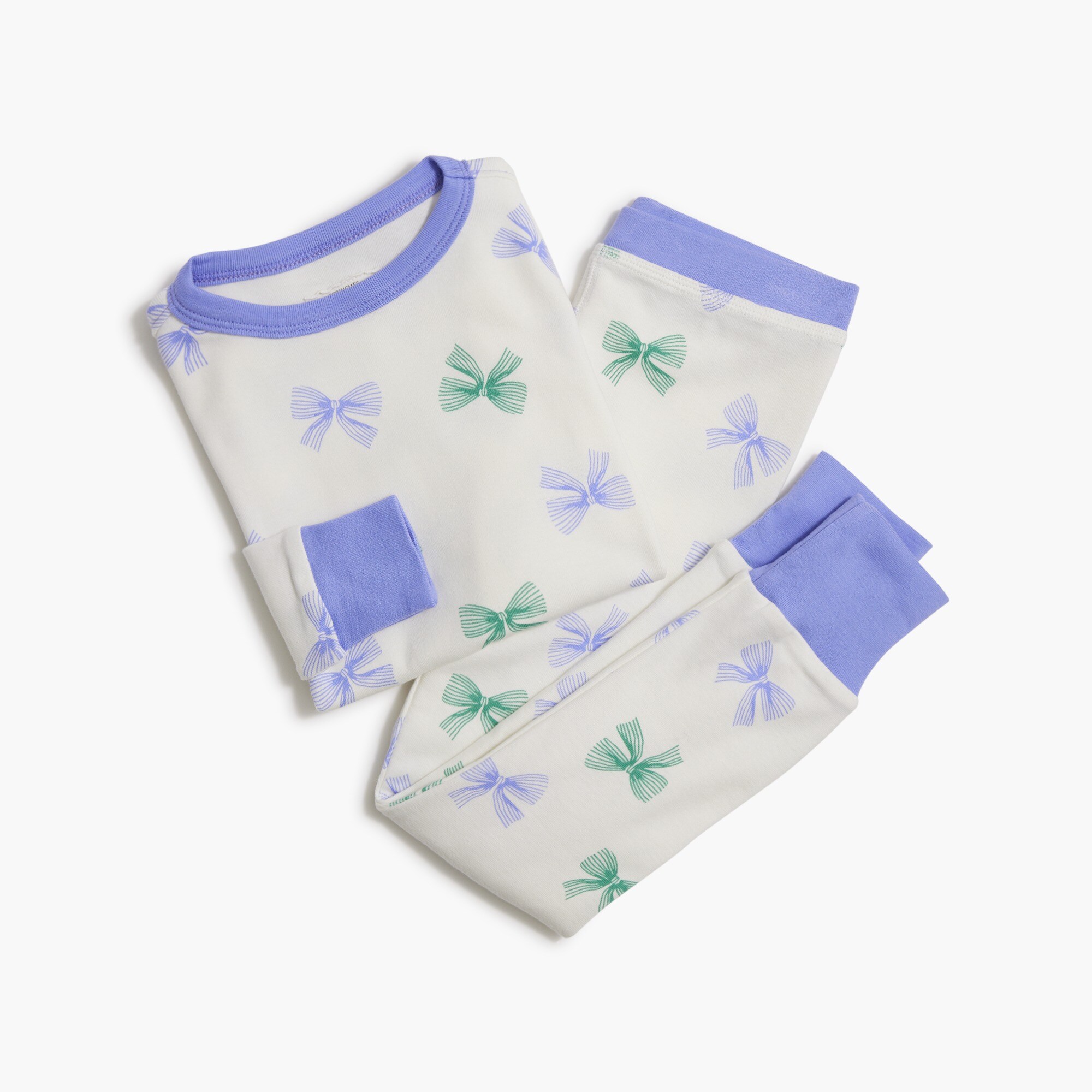 Girls' bows pajama set