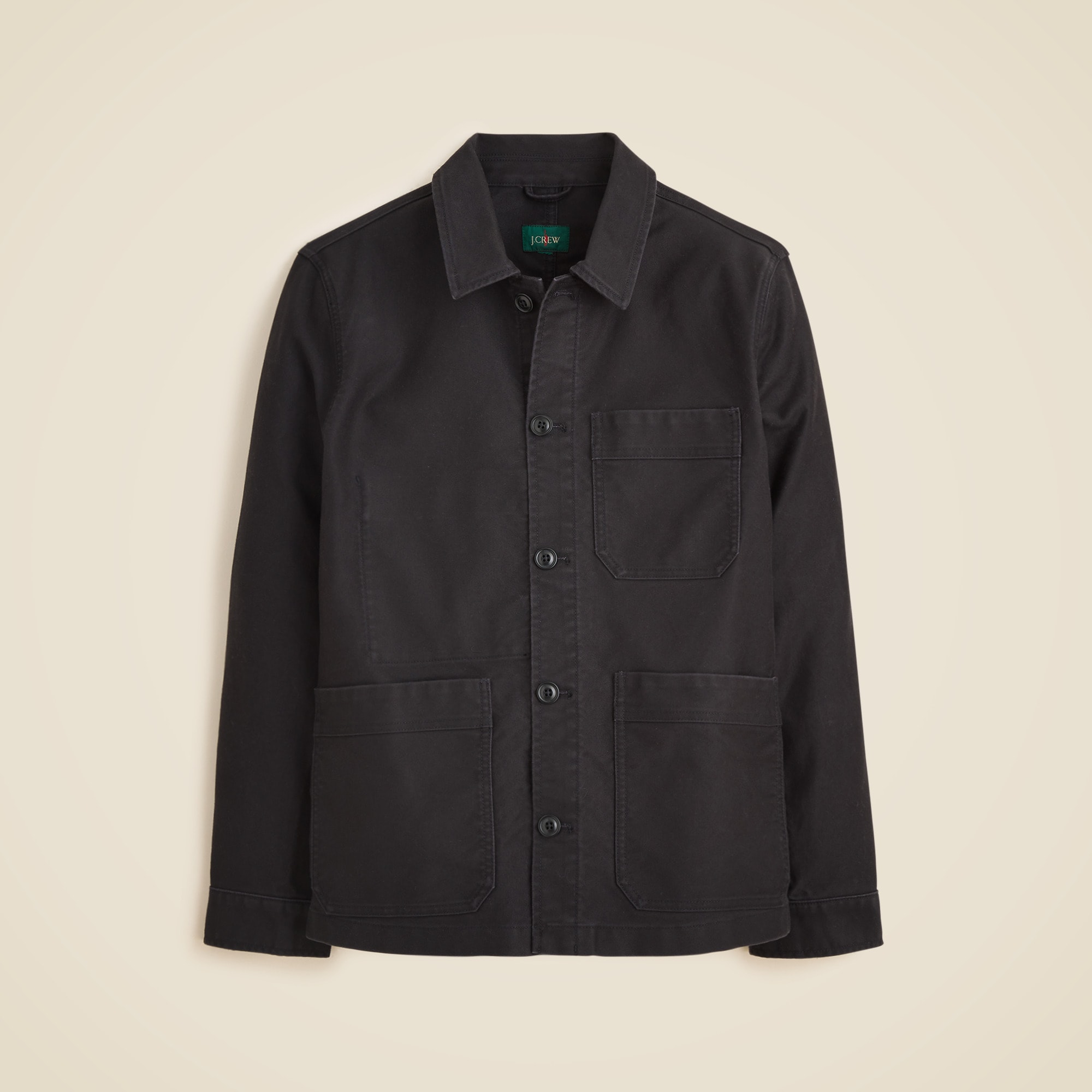 Cotton moleskin chore jacket