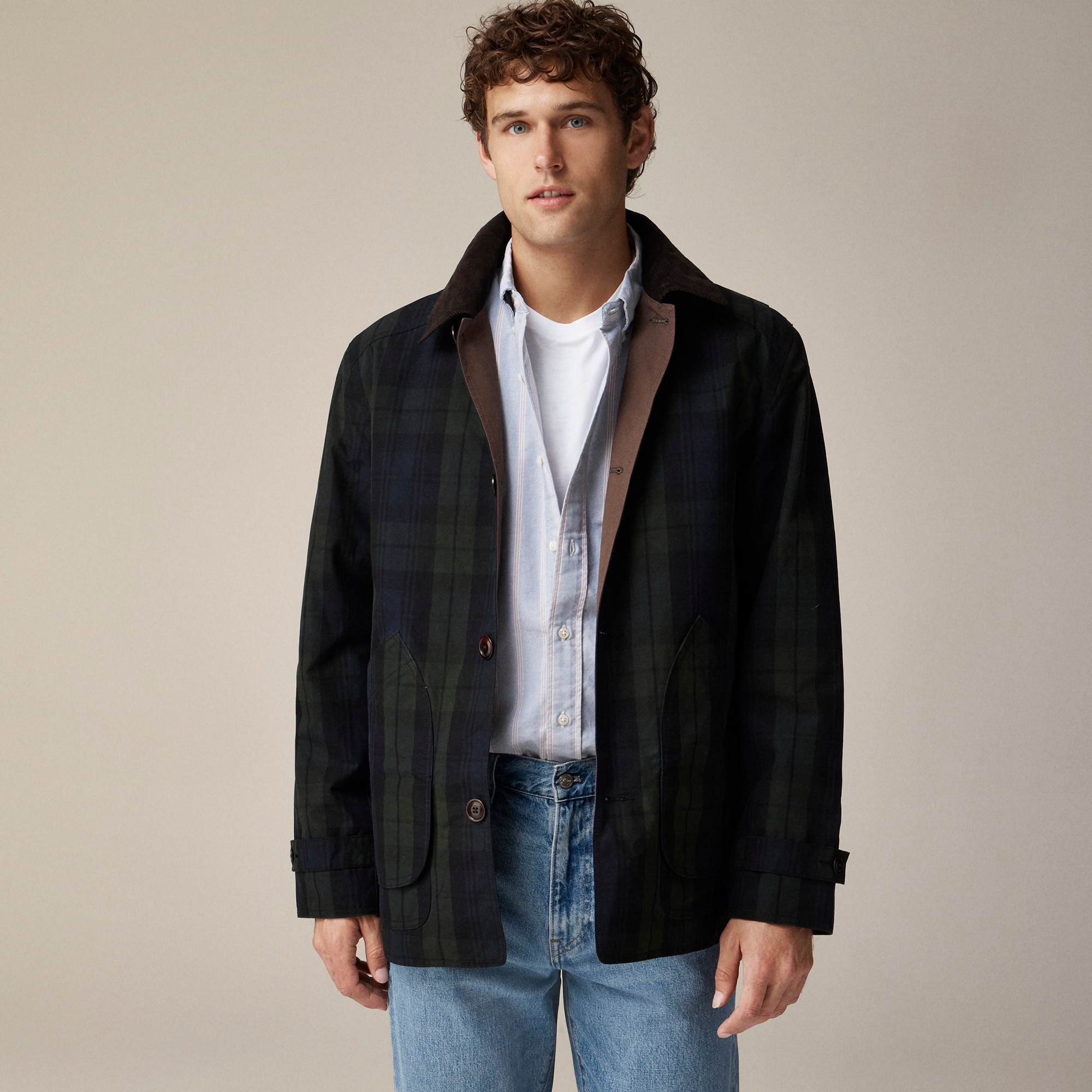 Waxed 1983 Barn Jacket™ For Men | J.Crew