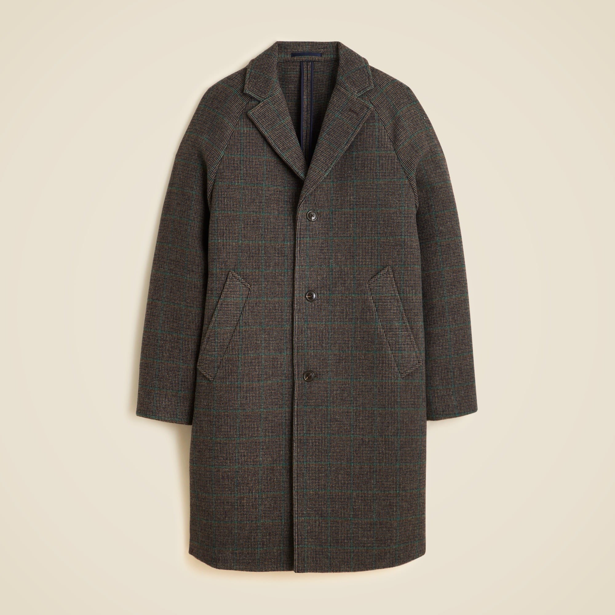 Rivington Car Coat In Wool-blend Herringbone For Men | J.Crew