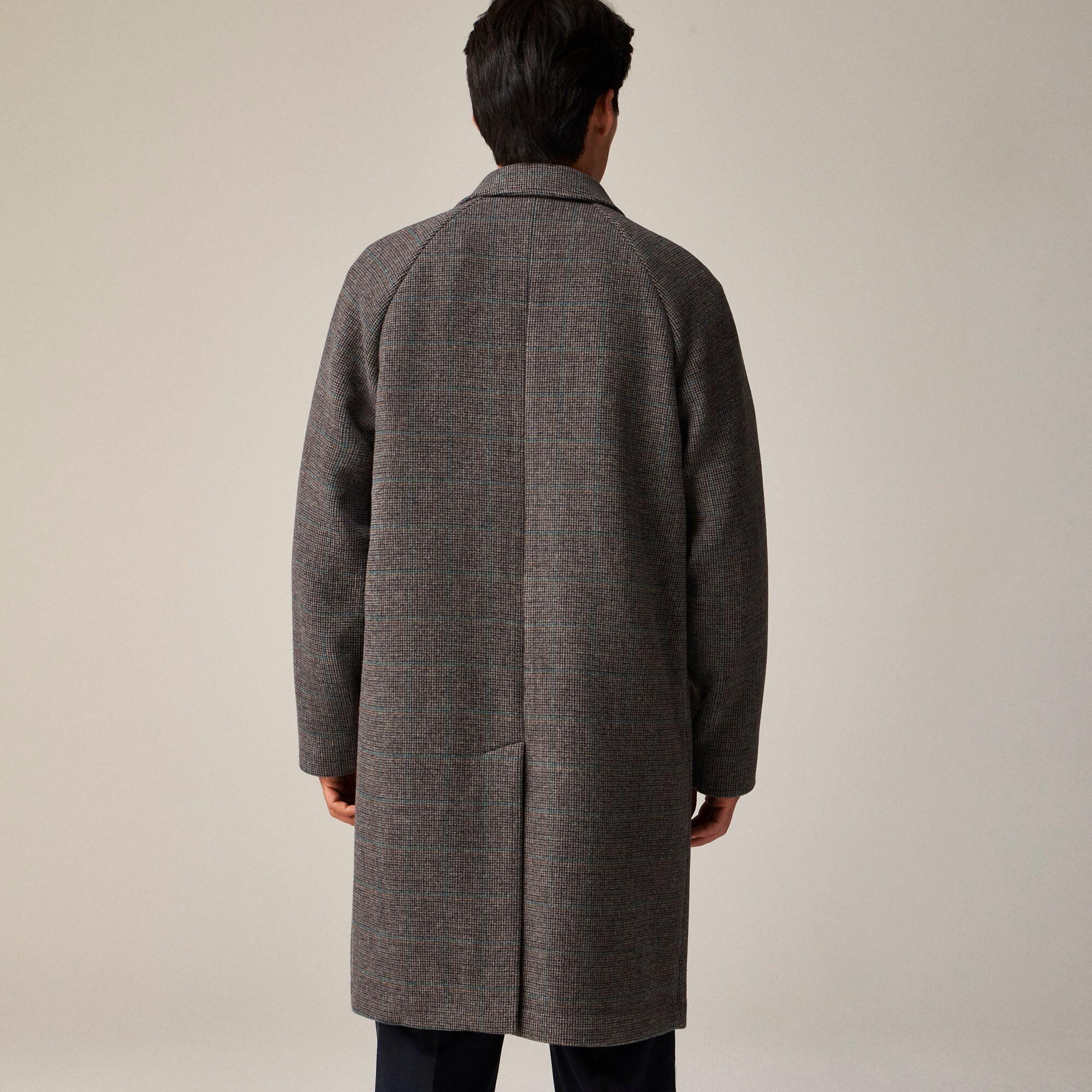 Rivington topcoat in wool blend