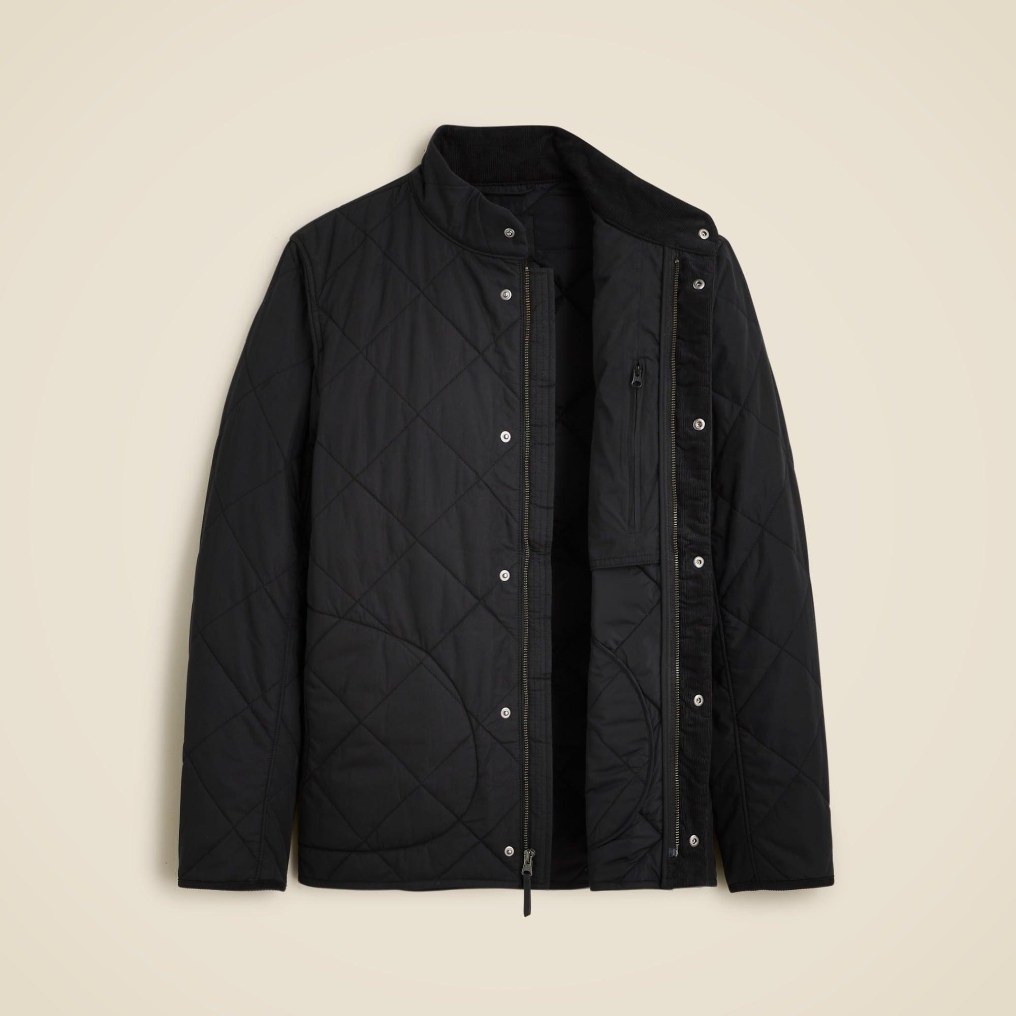 J crew nordic quilted jacket online