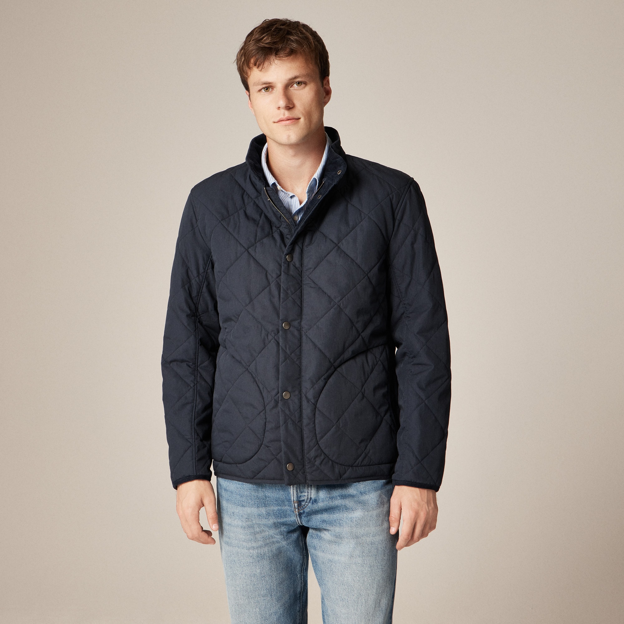 Wool Shirt-jacket With Sherpa Lining For Men | J.Crew