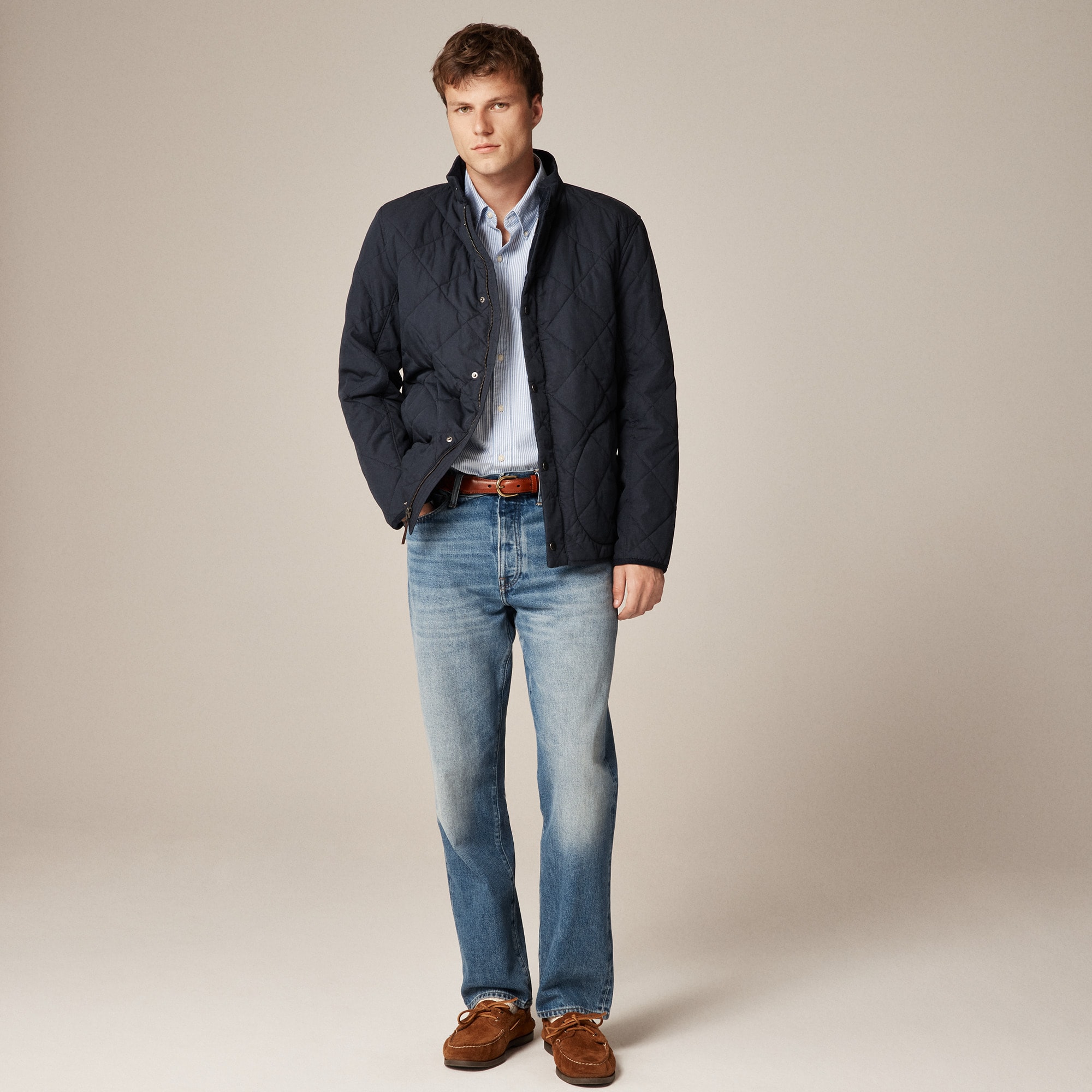 Sussex Quilted Jacket With PrimaLoft® For Men | J.Crew