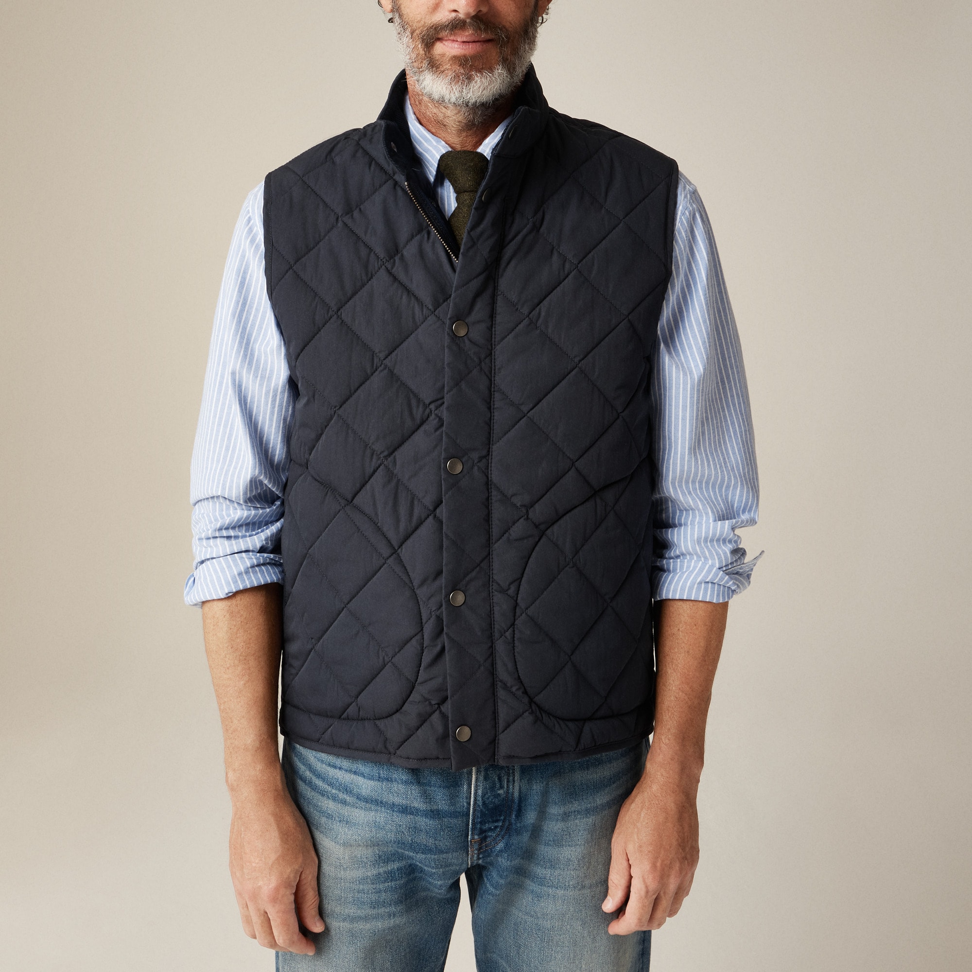 Sussex Quilted Vest With PrimaLoft® For Men | J.Crew